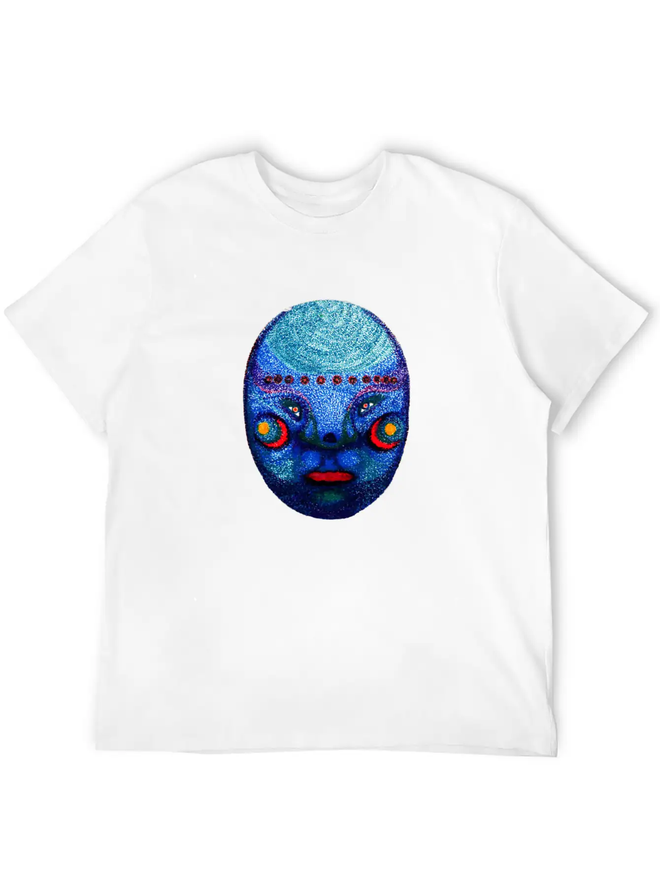 An Alien Head Classic Crew Neck Graphic Tee – Everyday Minimal Look