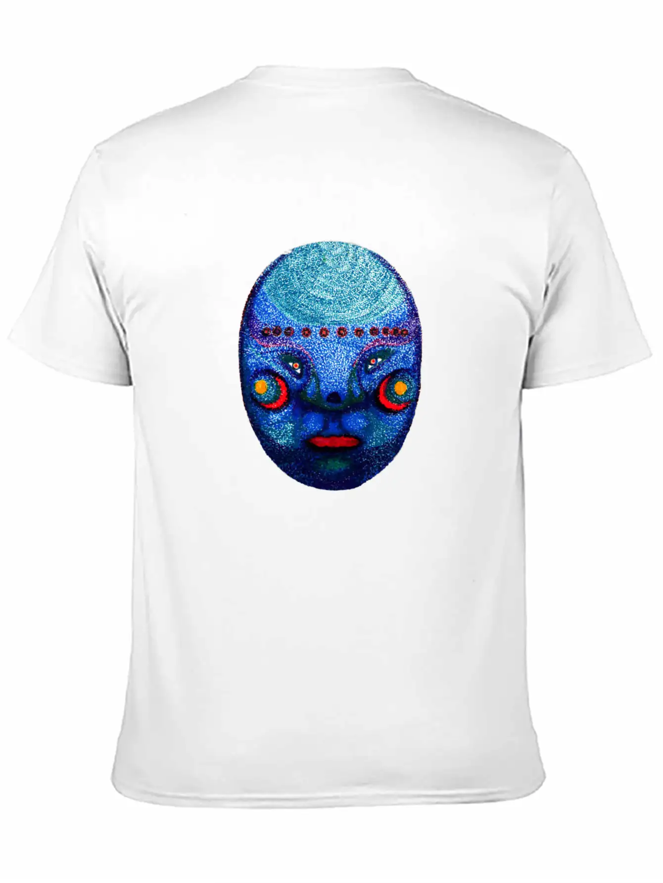 An Alien Head Classic Crew Neck Graphic Tee – Everyday Minimal Look