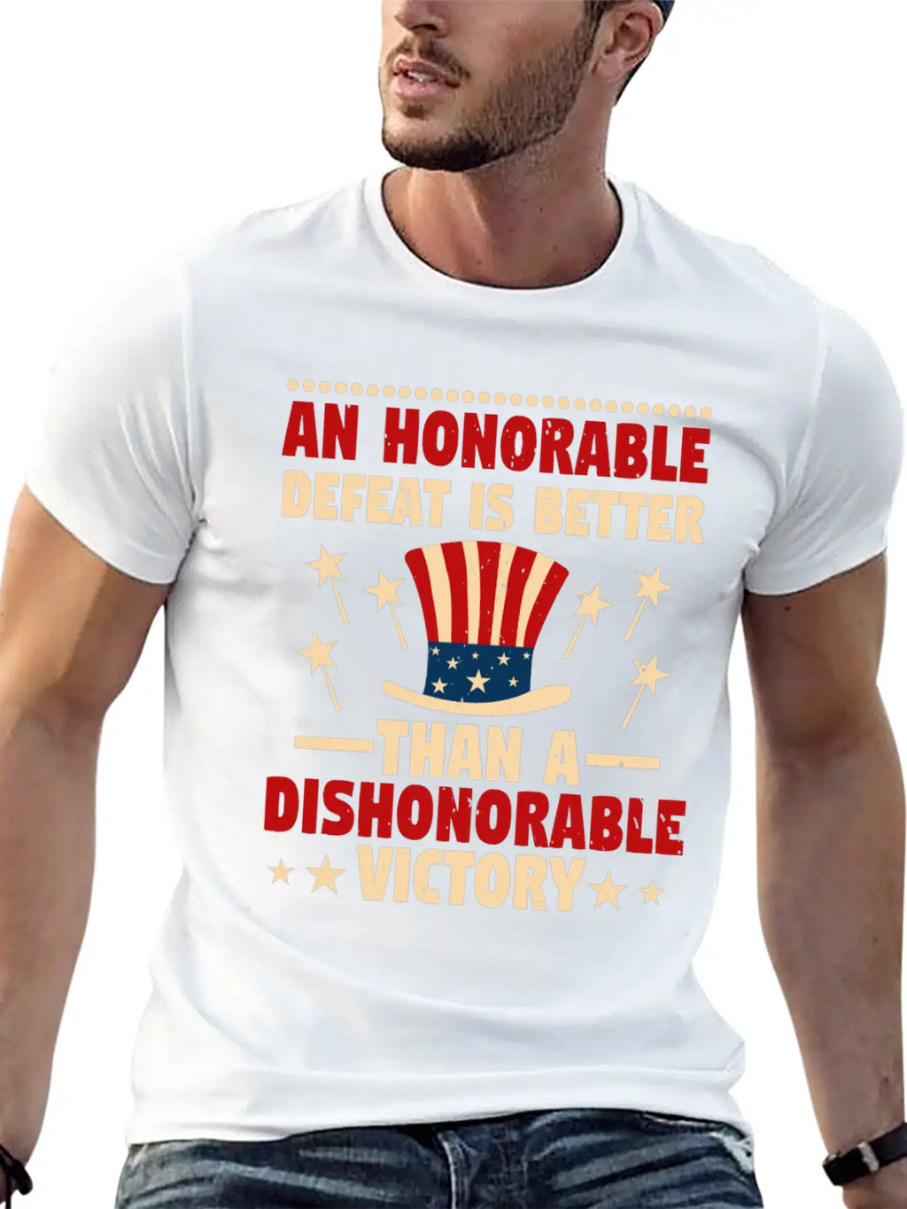 An Honorable Defeat Is Better Than A Dishonorable Classic Fit Graphic Tee For Daily Comfort – Unisex Cotton Shirt