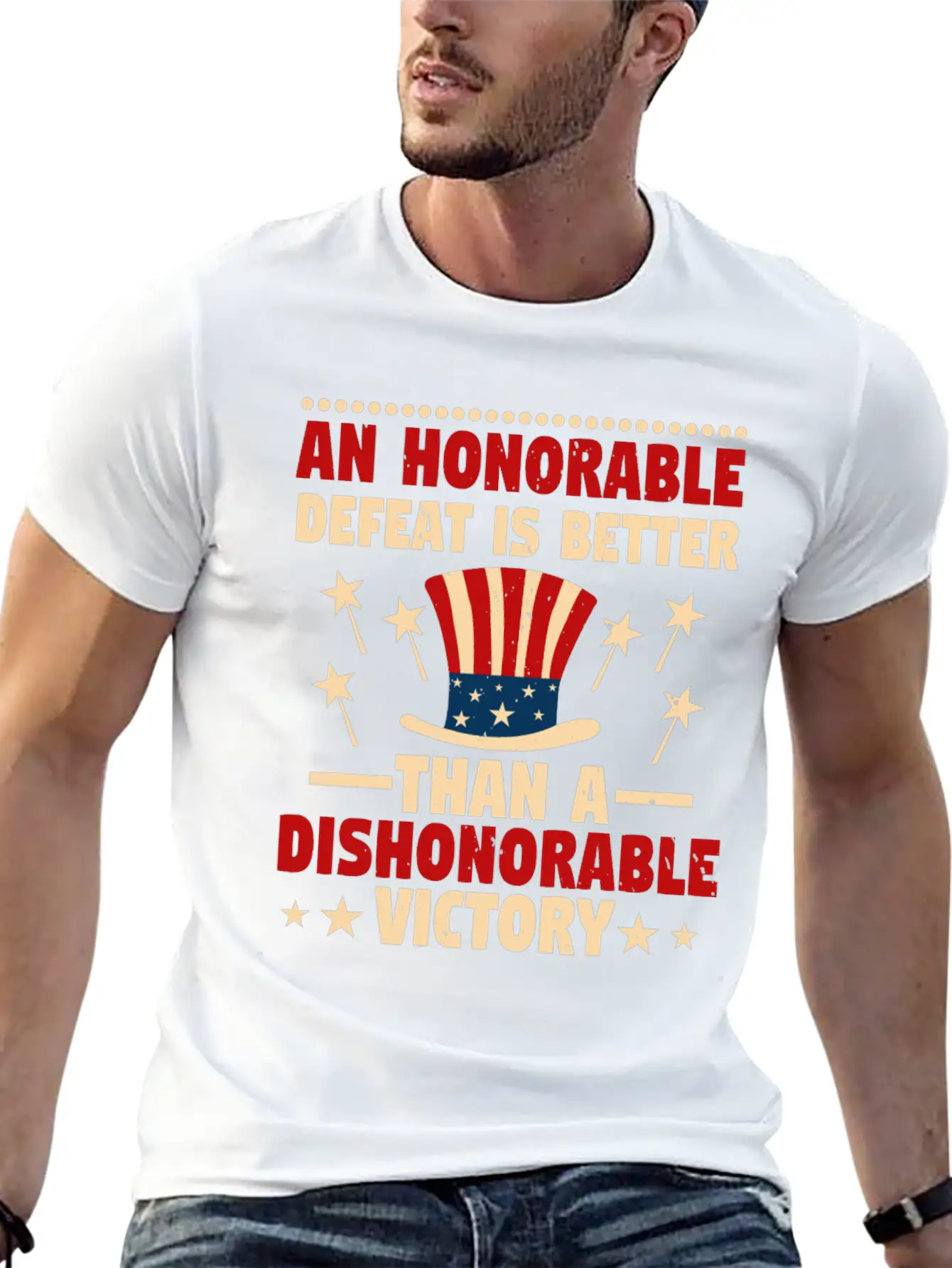 An Honorable Defeat Is Better Than A Dishonorable Classic Fit Graphic Tee For Daily Comfort – Unisex Cotton Shirt