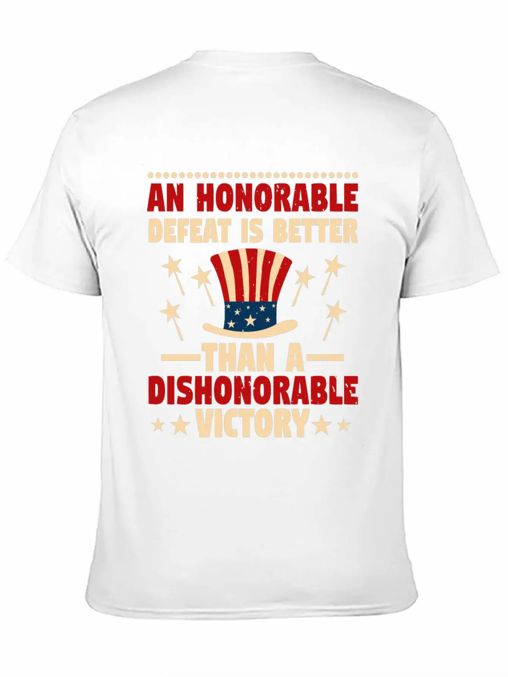An Honorable Defeat Is Better Than A Dishonorable Classic Fit Graphic Tee For Daily Comfort – Unisex Cotton Shirt