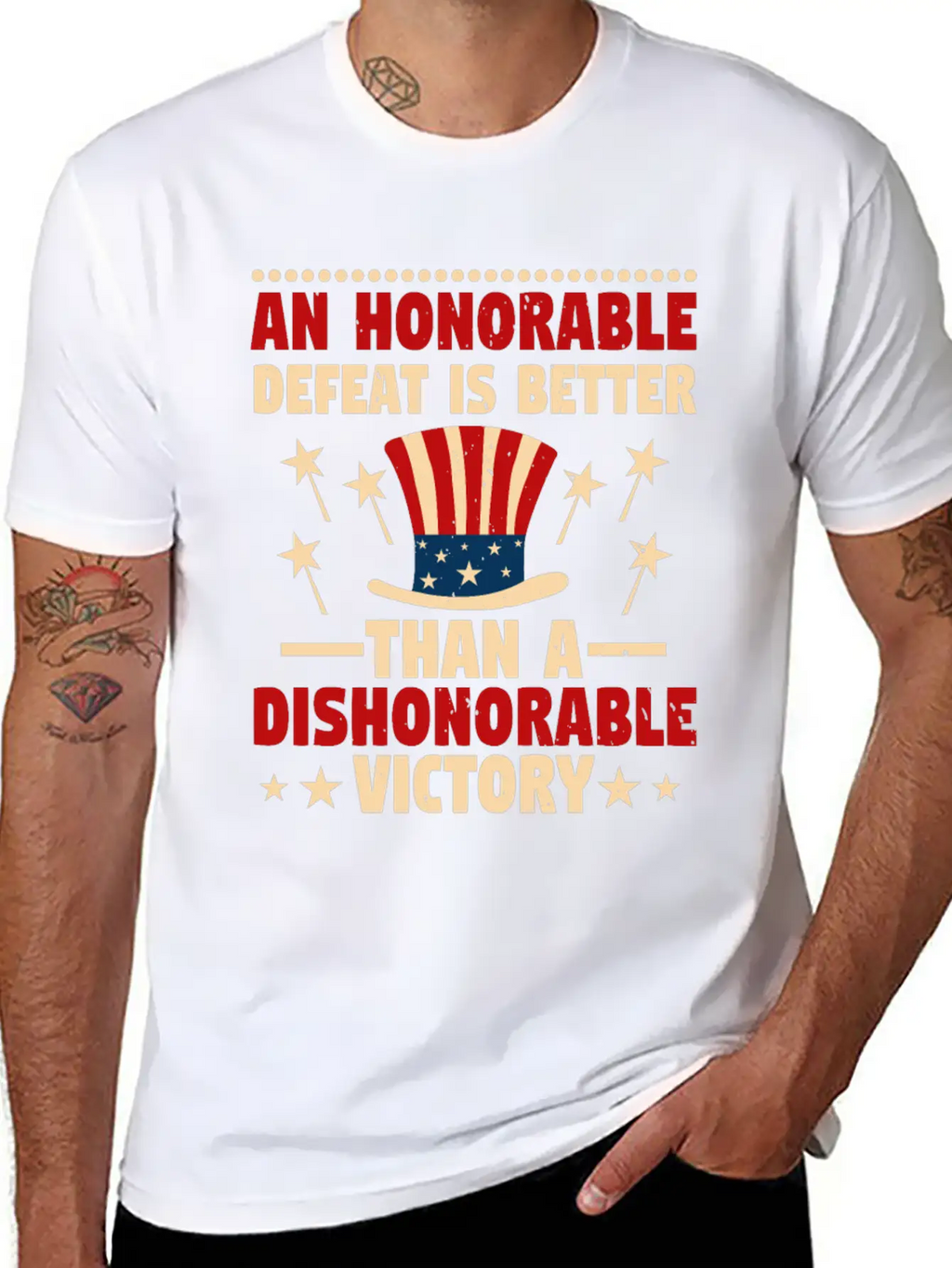 An Honorable Defeat Is Better Than A Dishonorable Classic Fit Graphic Tee For Daily Comfort – Unisex Cotton Shirt