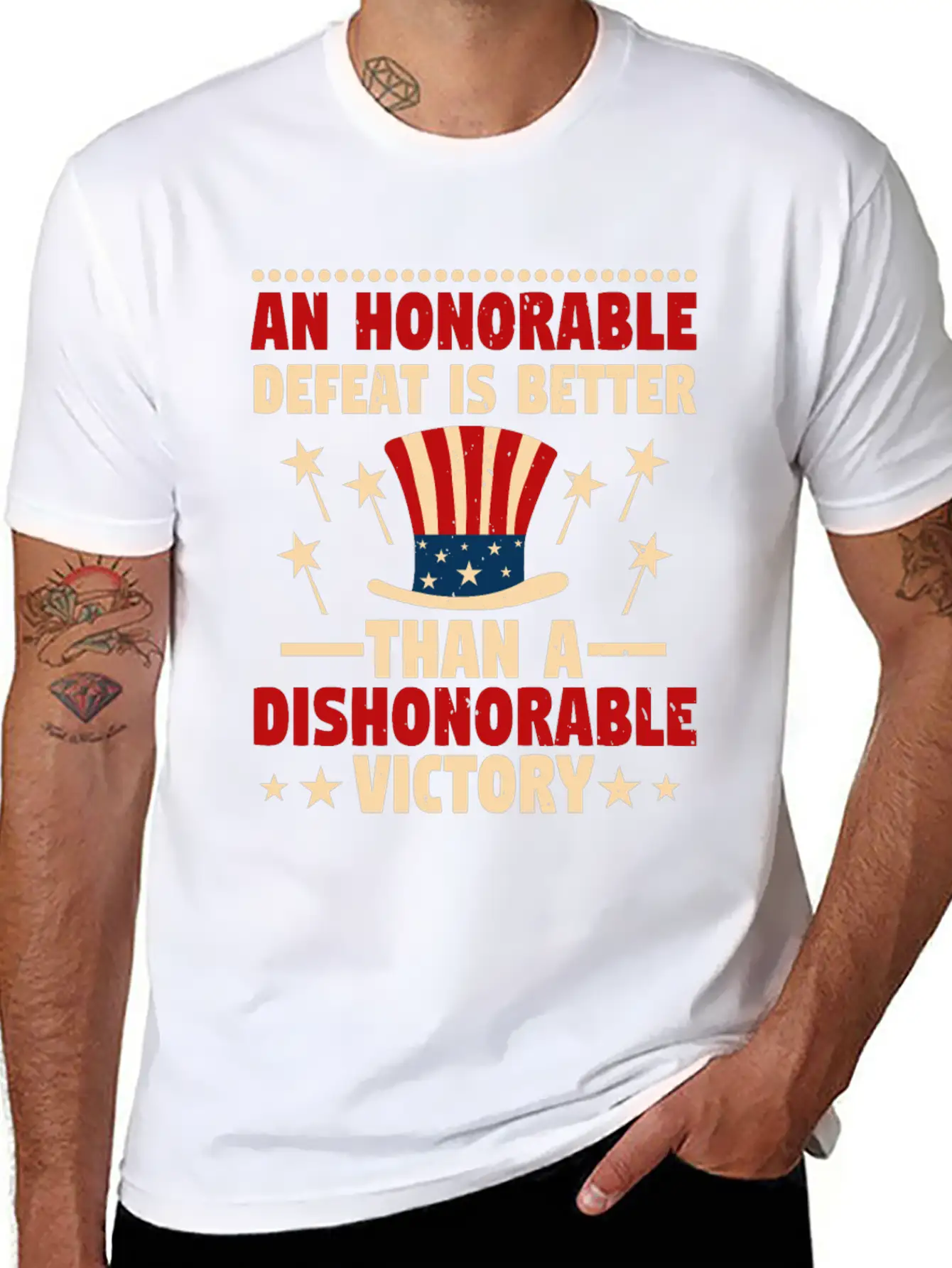 An Honorable Defeat Is Better Than A Dishonorable Classic Fit Graphic Tee For Daily Comfort – Unisex Cotton Shirt