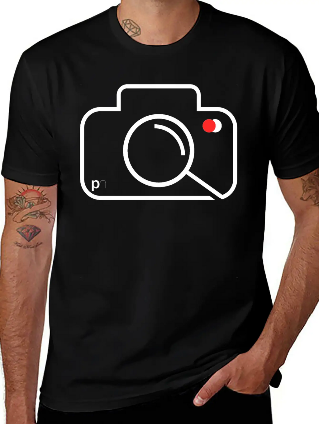 Analog Camera Unisex Casual T-Shirt – Clean Design For Daily Comfort