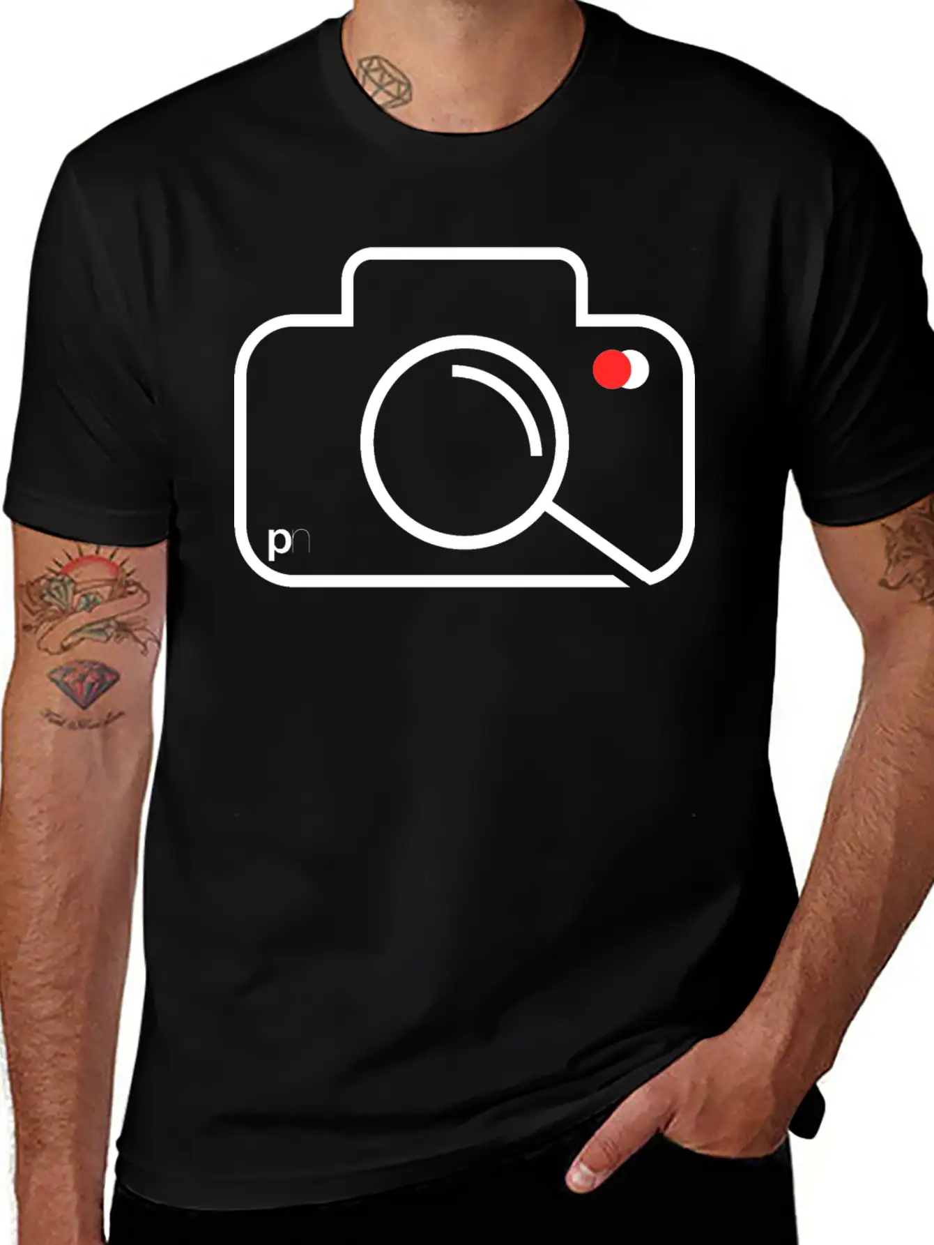 Analog Camera Unisex Casual T-Shirt – Clean Design For Daily Comfort