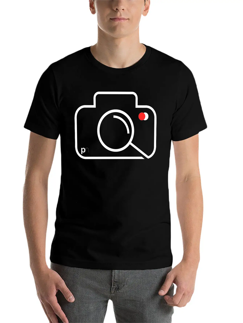 Analog Camera Unisex Casual T-Shirt – Clean Design For Daily Comfort