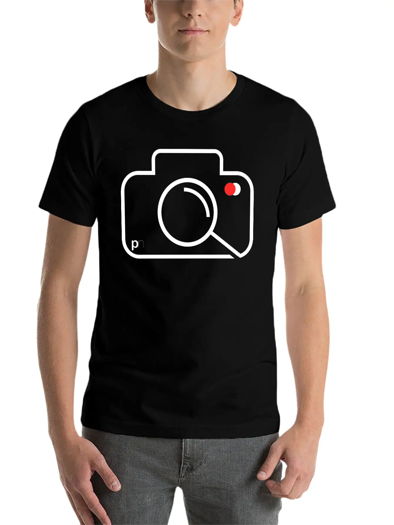 Analog Camera Unisex Casual T-Shirt – Clean Design For Daily Comfort