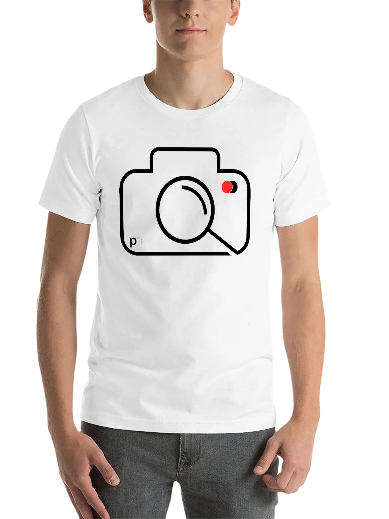 Analog Camera Unisex Casual T-Shirt – Clean Design For Daily Comfort