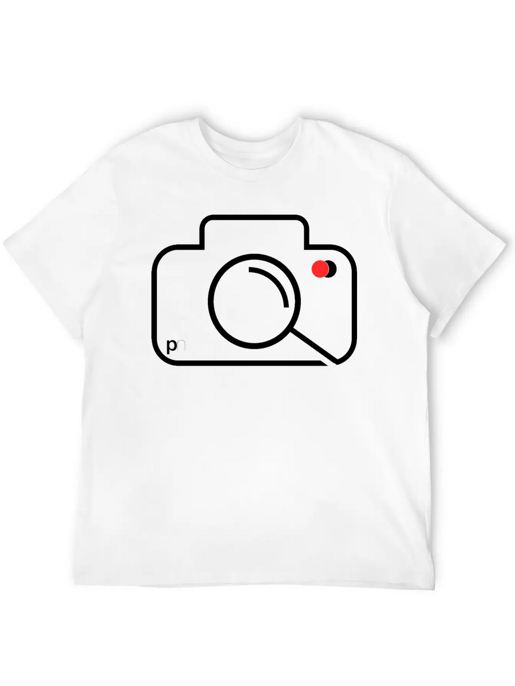Analog Camera Unisex Casual T-Shirt – Clean Design For Daily Comfort