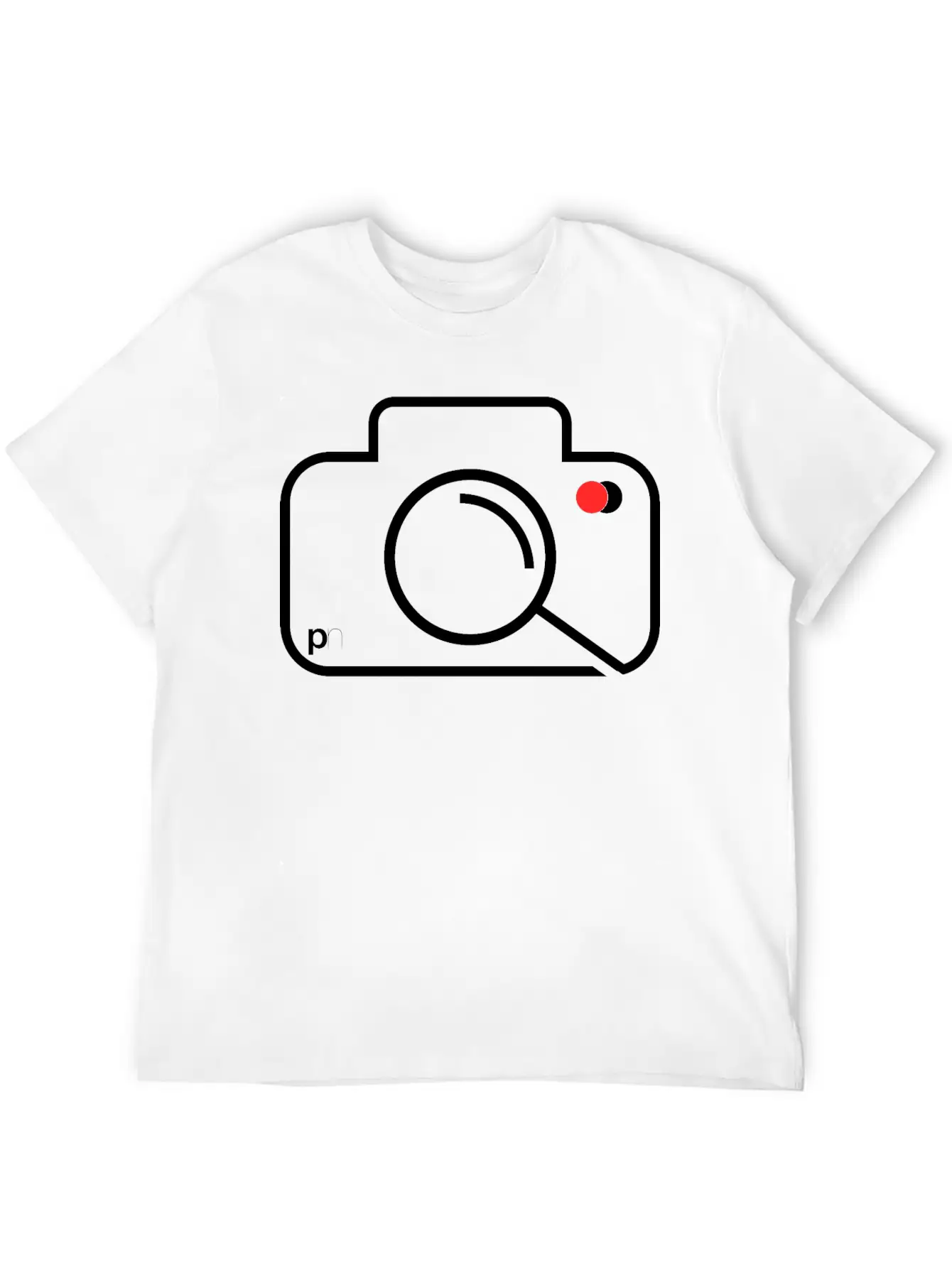 Analog Camera Unisex Casual T-Shirt – Clean Design For Daily Comfort