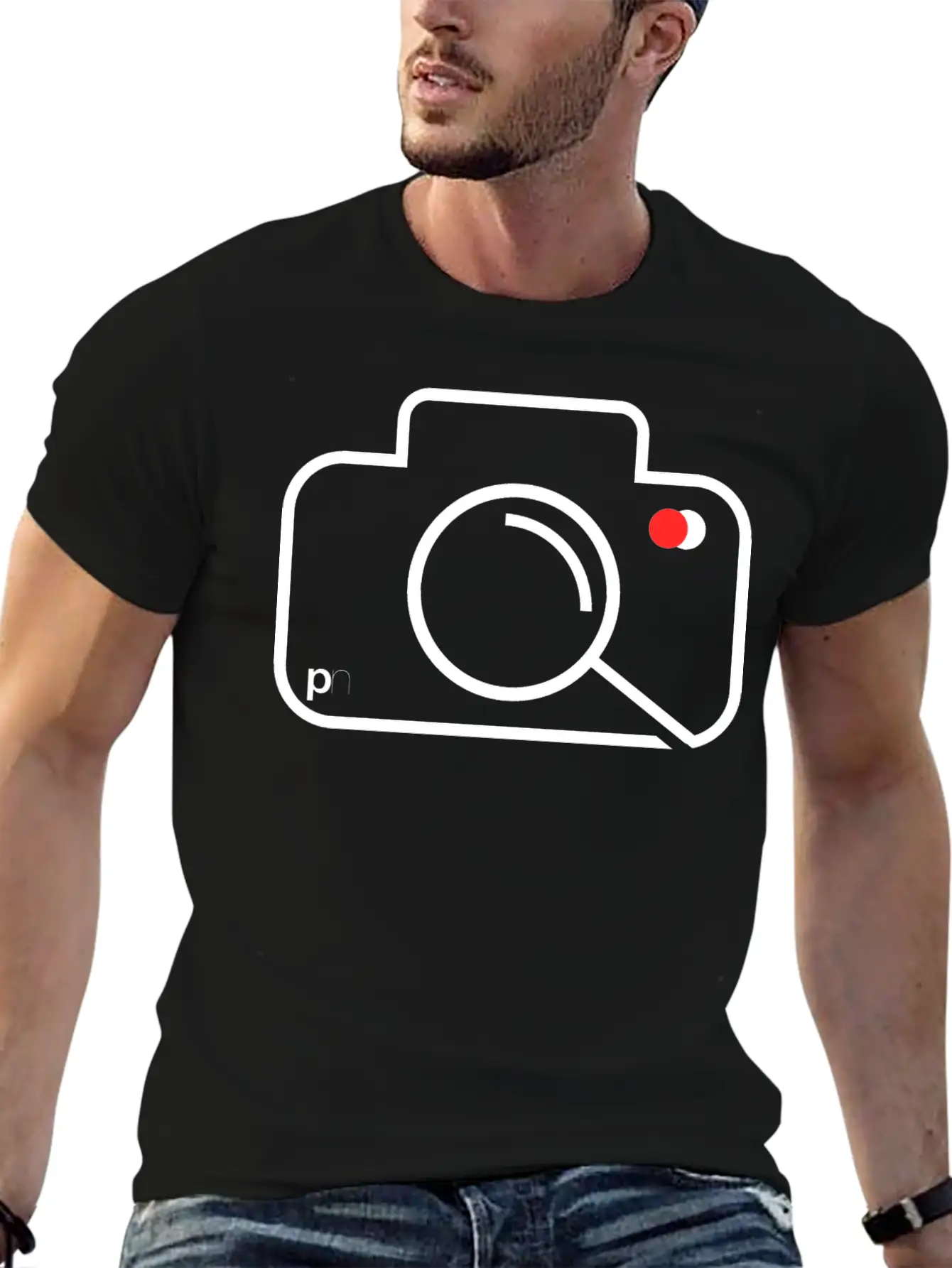 Analog Camera Unisex Casual T-Shirt – Clean Design For Daily Comfort