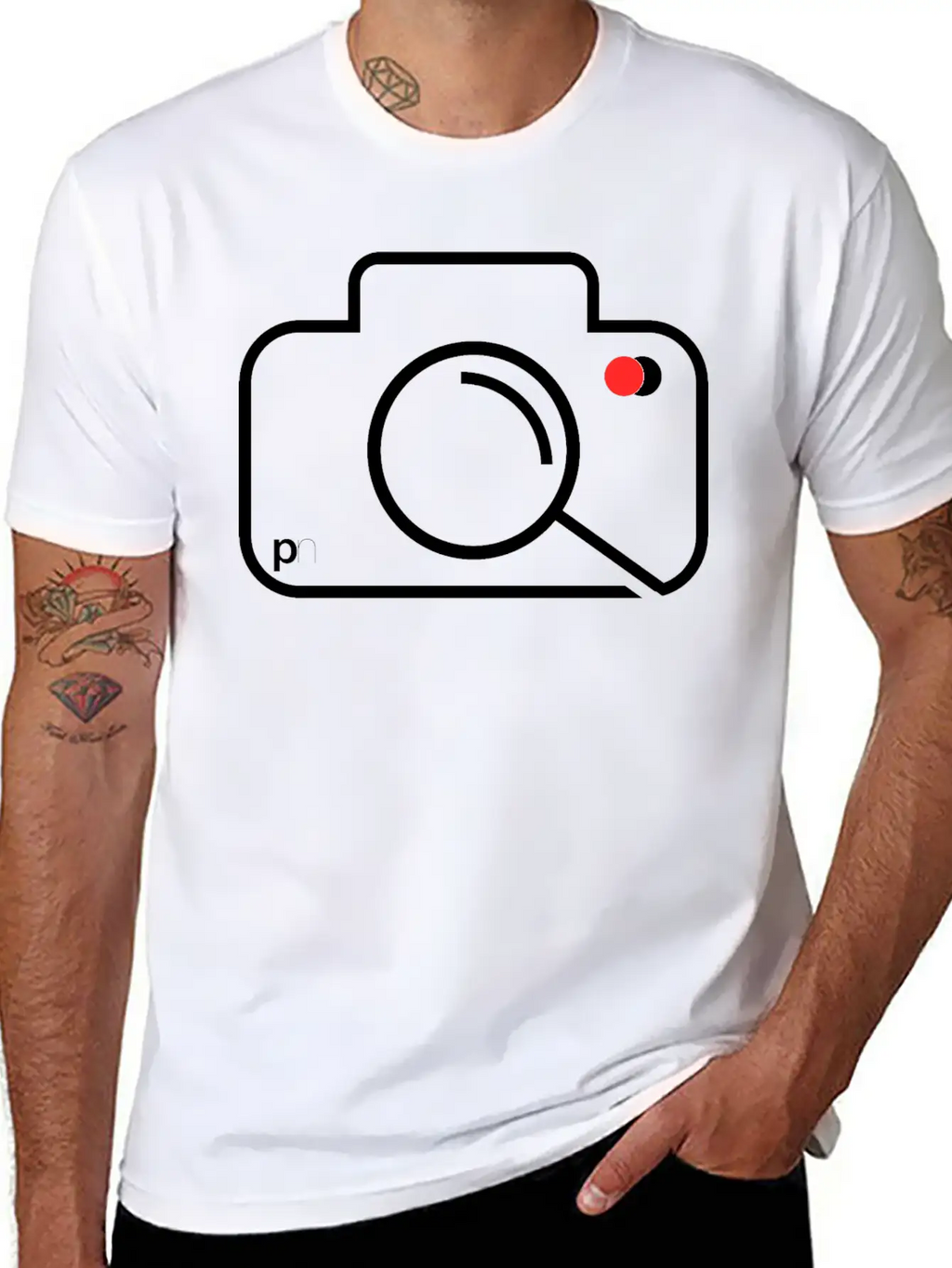 Analog Camera Unisex Casual T-Shirt – Clean Design For Daily Comfort