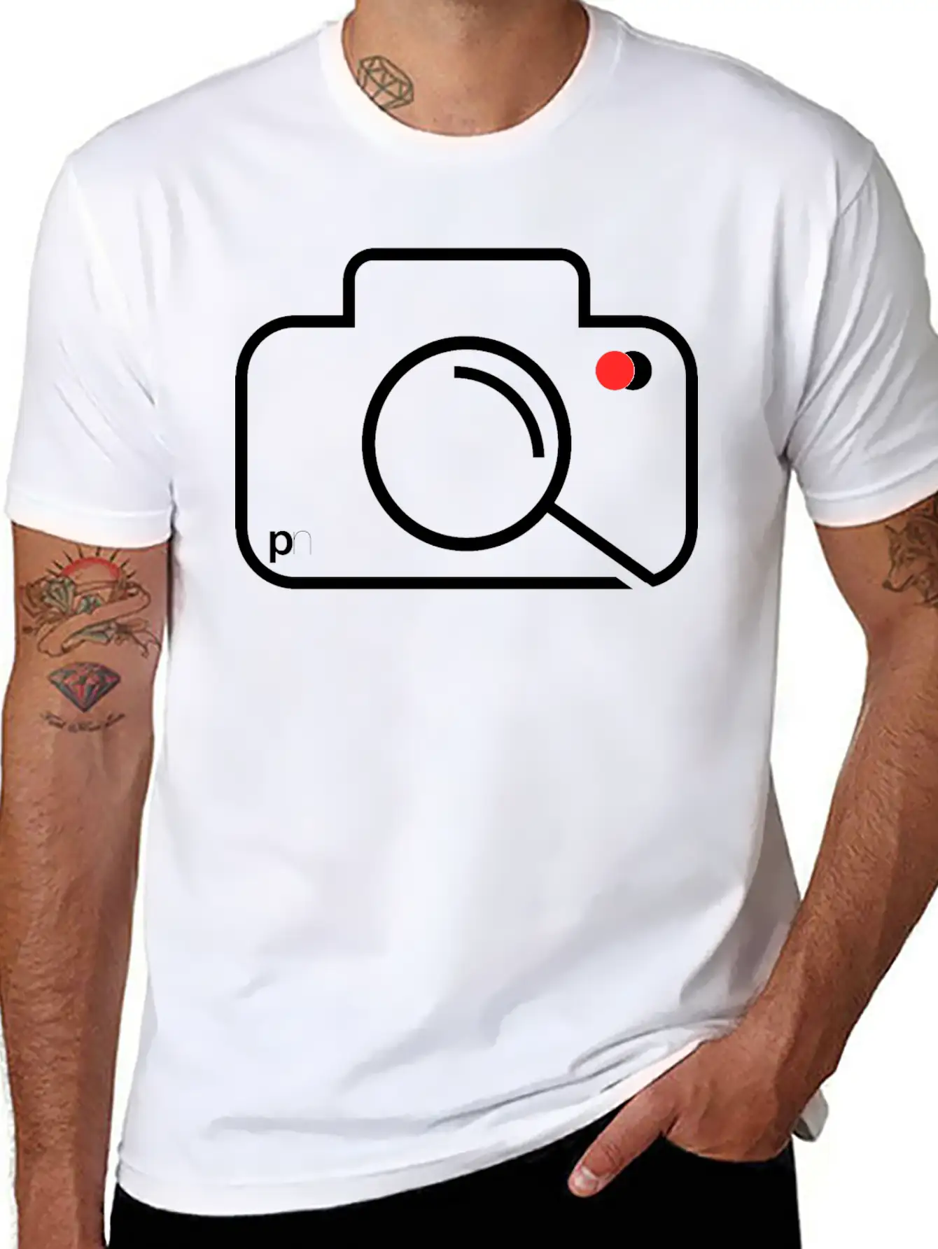 Analog Camera Unisex Casual T-Shirt – Clean Design For Daily Comfort
