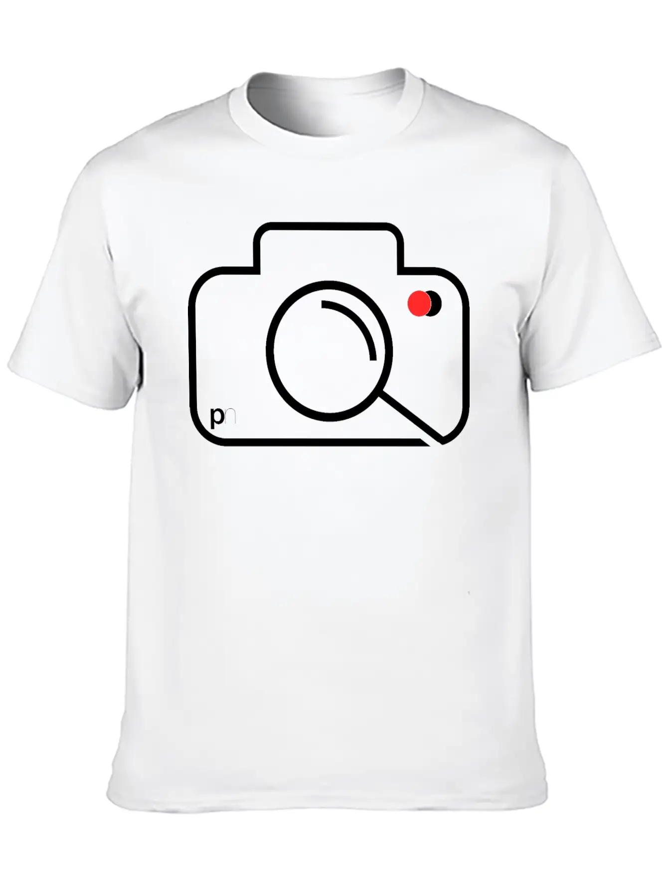 Analog Camera Unisex Casual T-Shirt – Clean Design For Daily Comfort