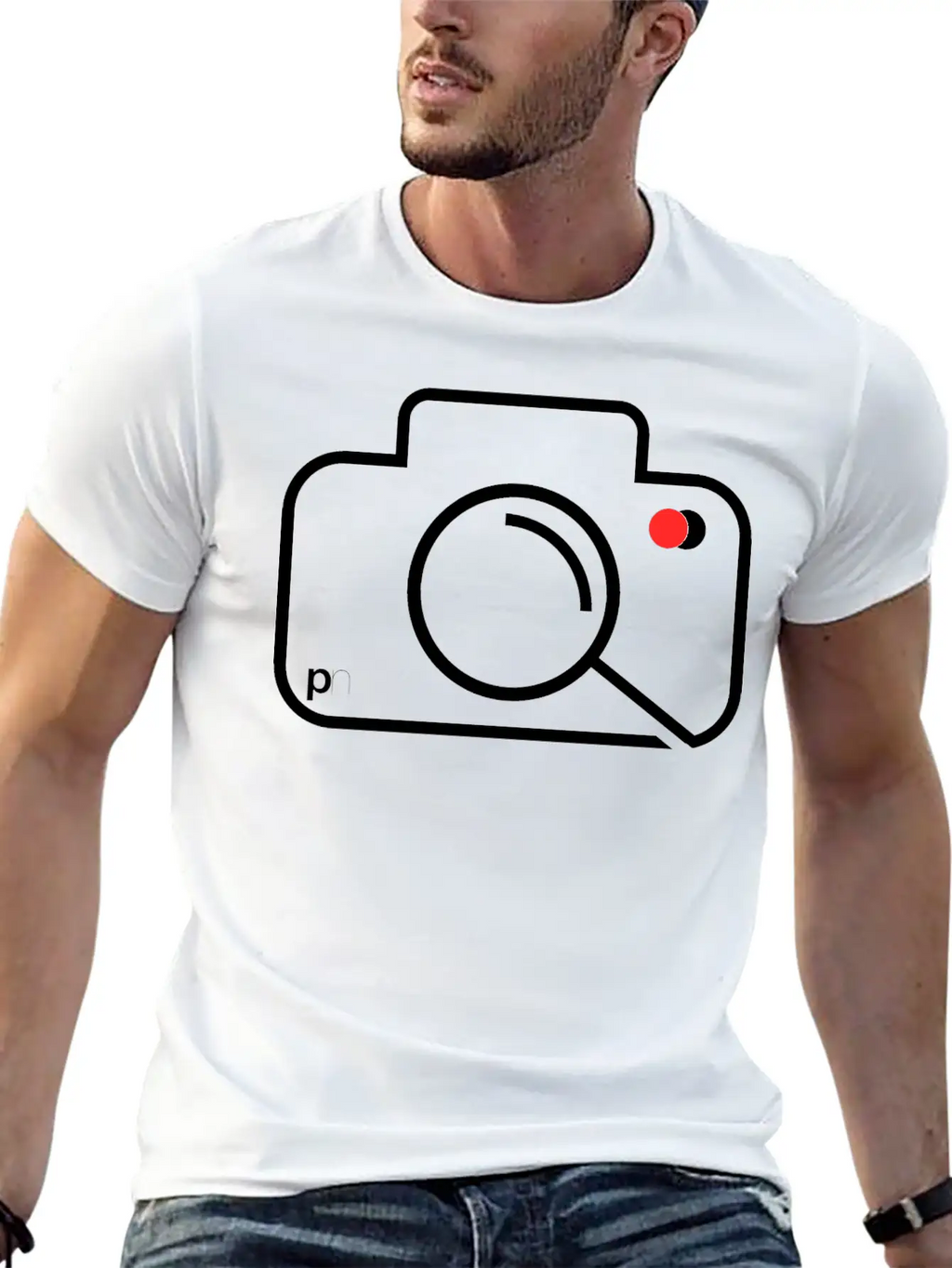 Analog Camera Unisex Casual T-Shirt – Clean Design For Daily Comfort
