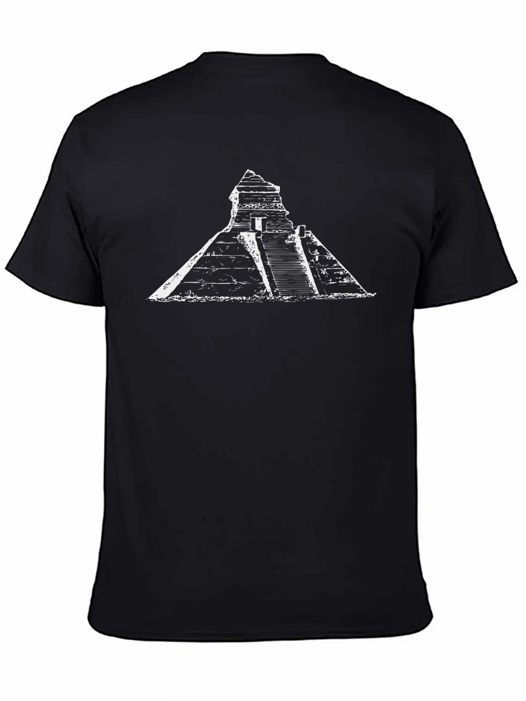 Ancient Mexican Pyramid Relaxed Everyday Tee – Lightweight And Durable Cotton