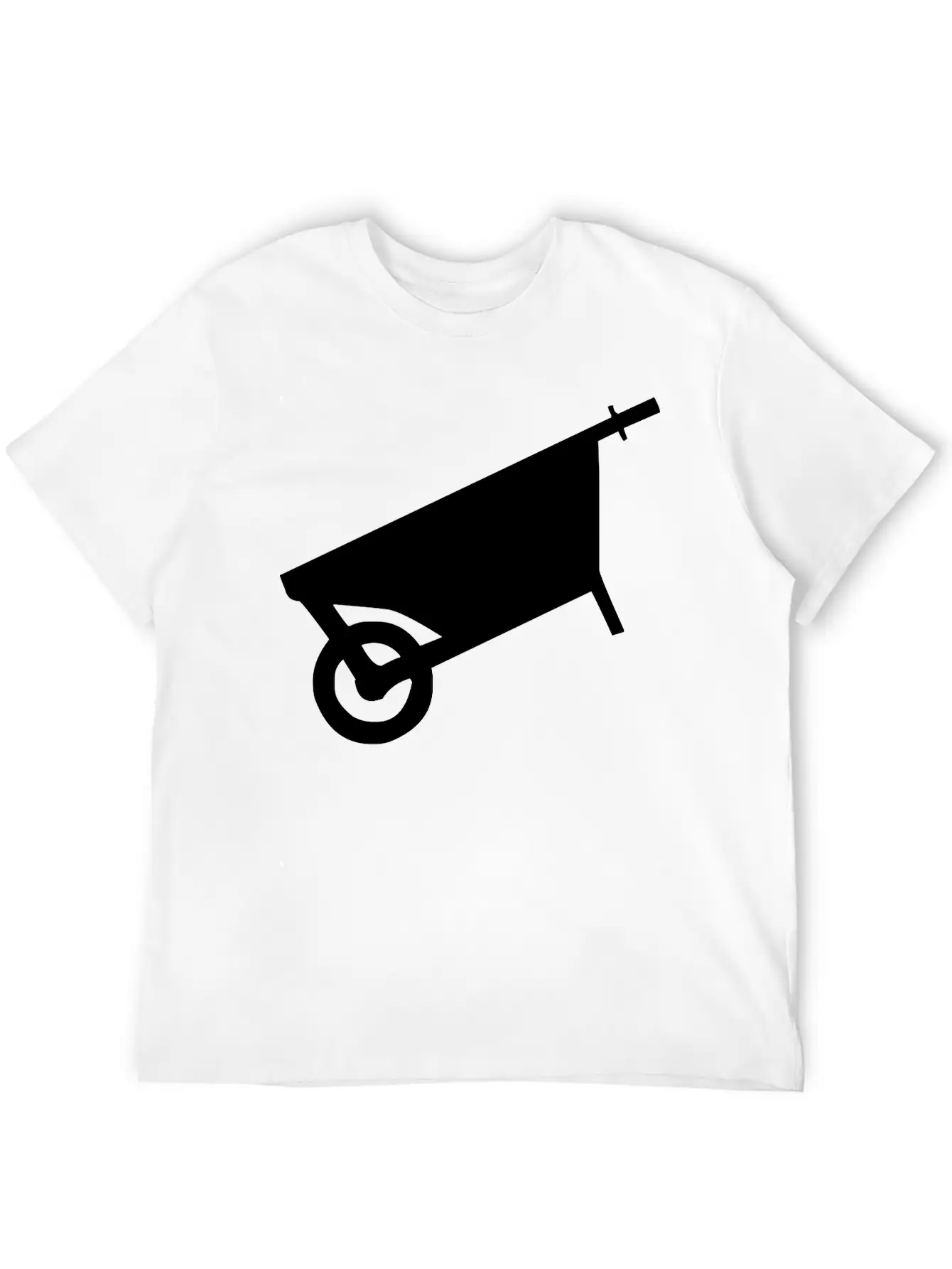 Angled Cart Breathable Soft Cotton T-Shirt – Timeless Casual Look