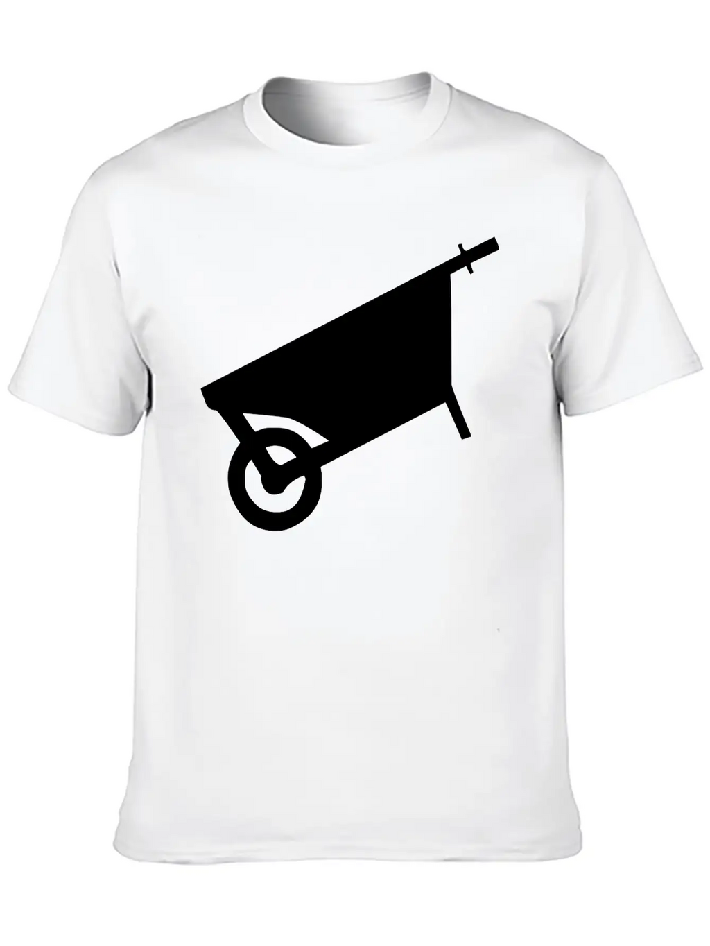 Angled Cart Breathable Soft Cotton T-Shirt – Timeless Casual Look