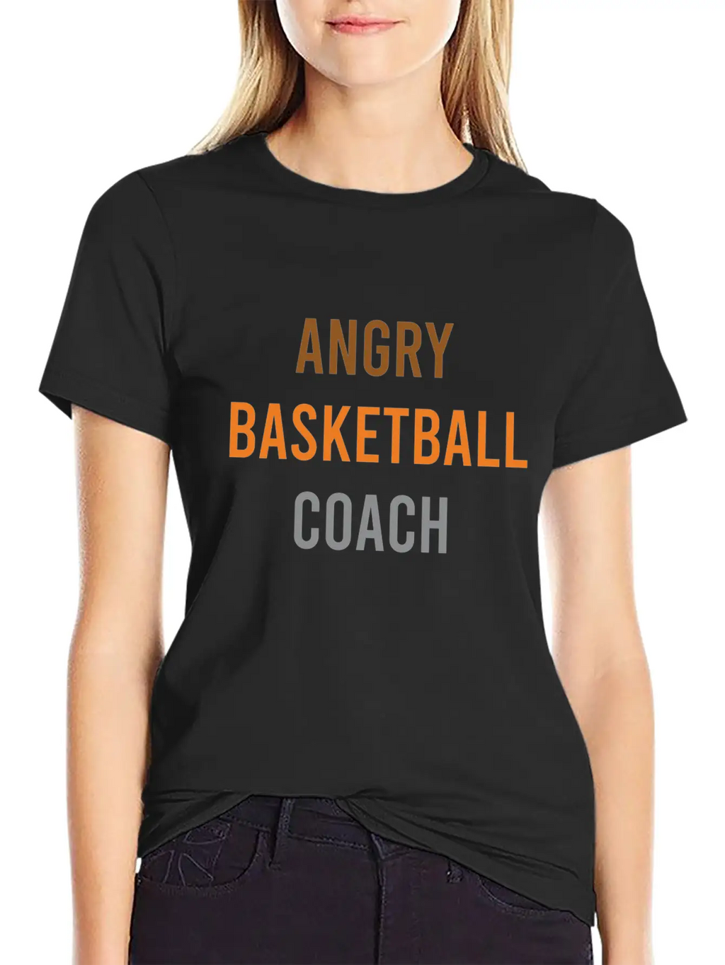 Angry Basketball Coach Timeless Short Sleeve Tee – Comfy And Minimalist Design