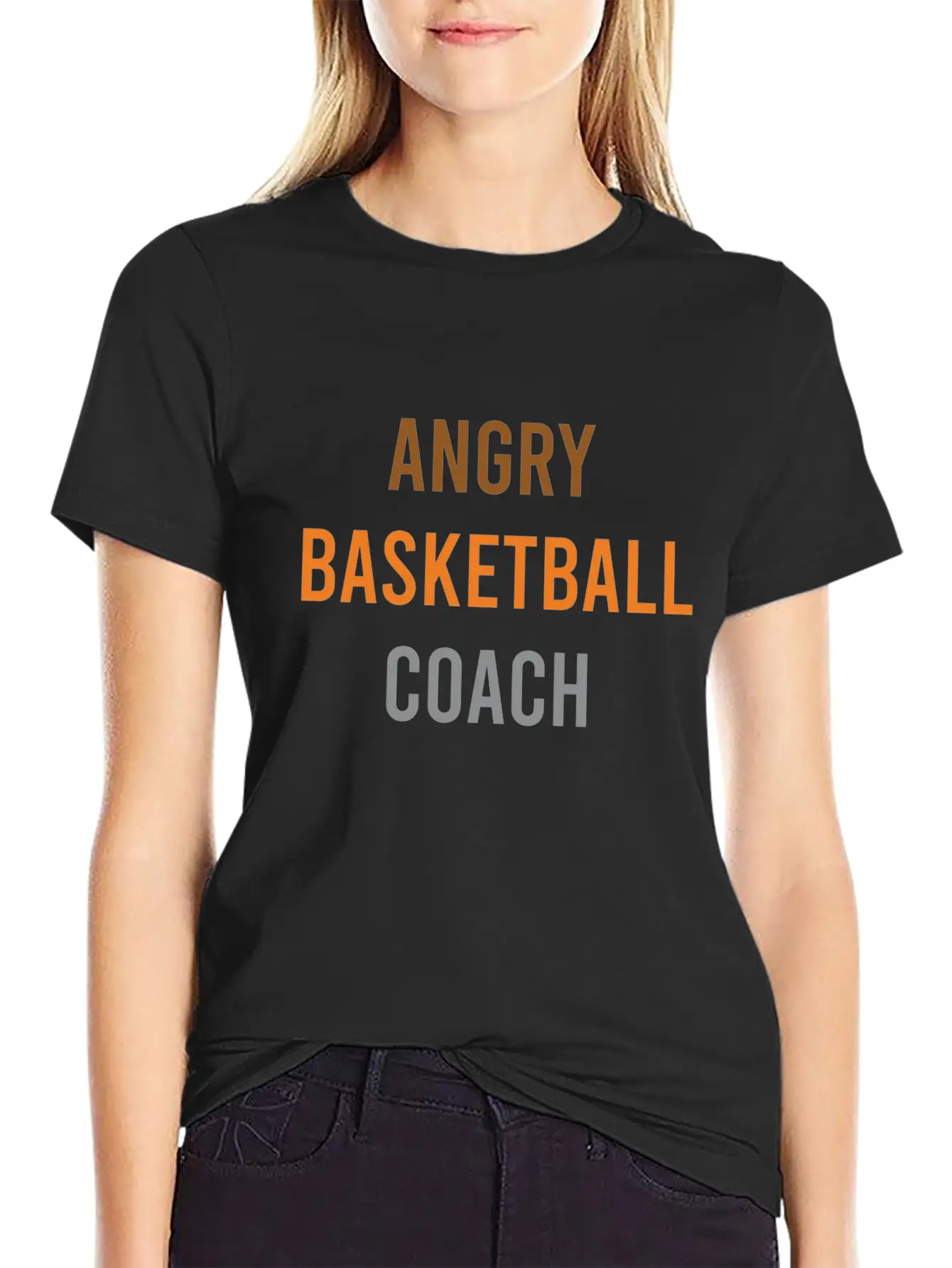 Angry Basketball Coach Timeless Short Sleeve Tee – Comfy And Minimalist Design