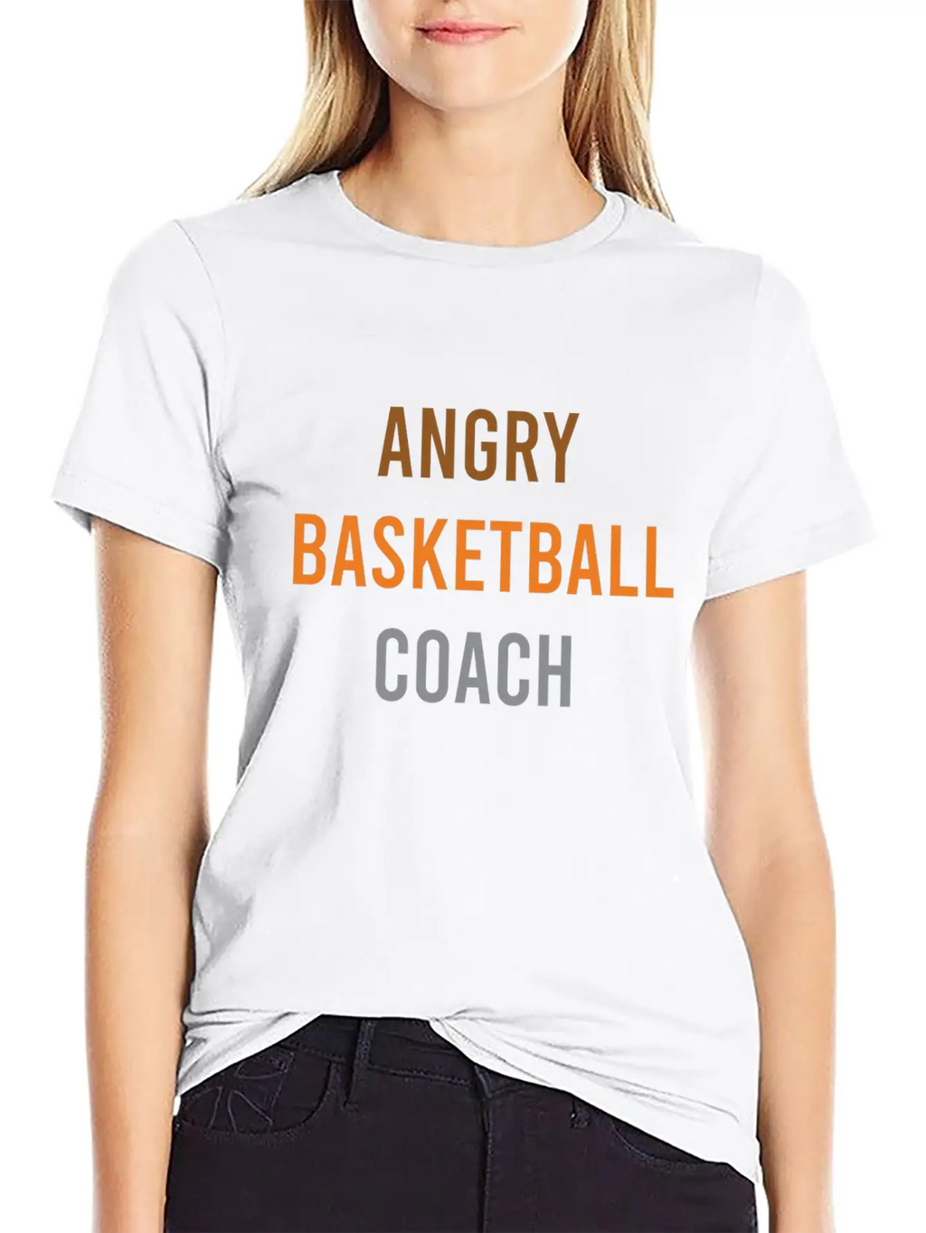 Angry Basketball Coach Timeless Short Sleeve Tee – Comfy And Minimalist Design