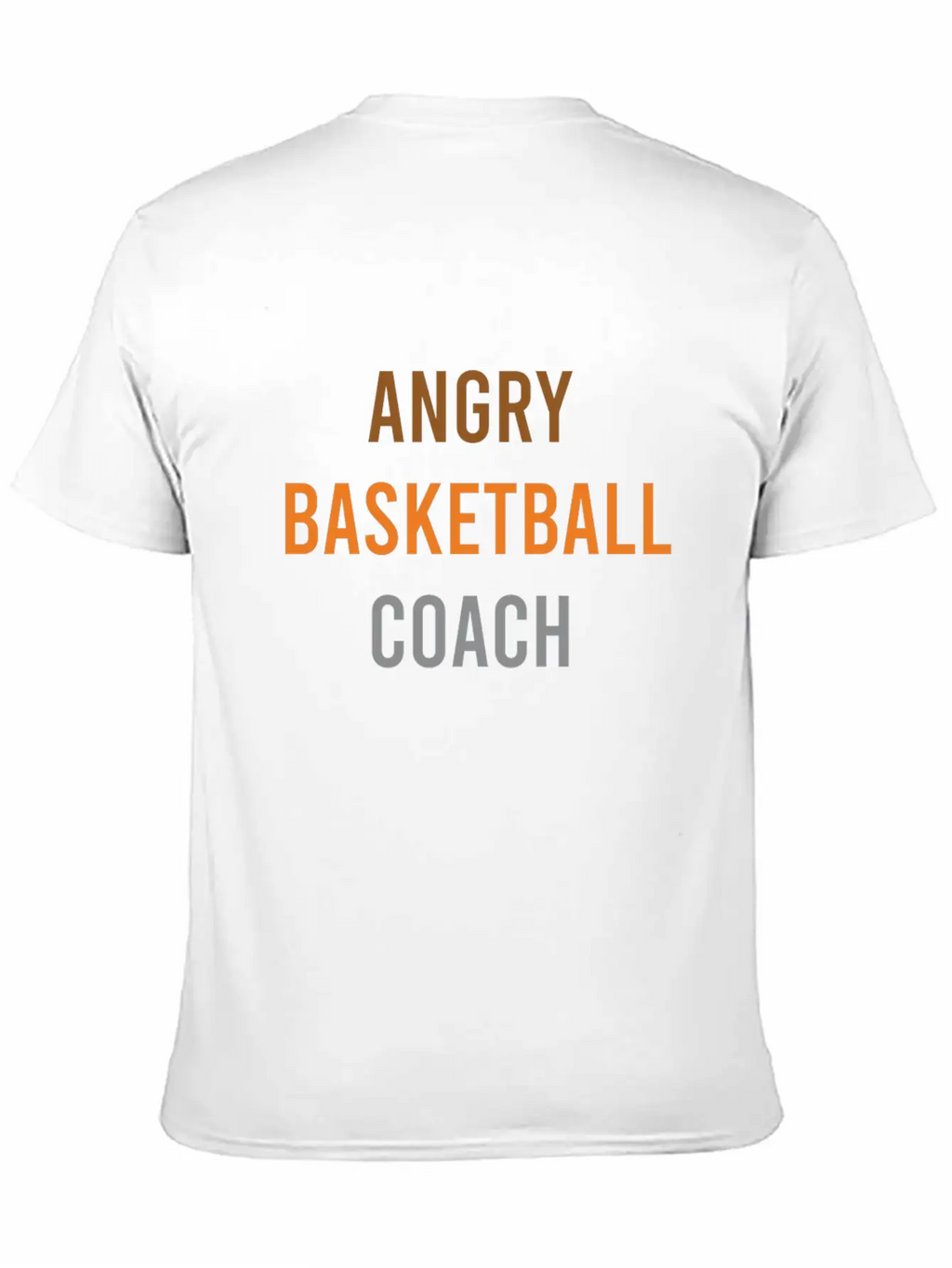 Angry Basketball Coach Timeless Short Sleeve Tee – Comfy And Minimalist Design