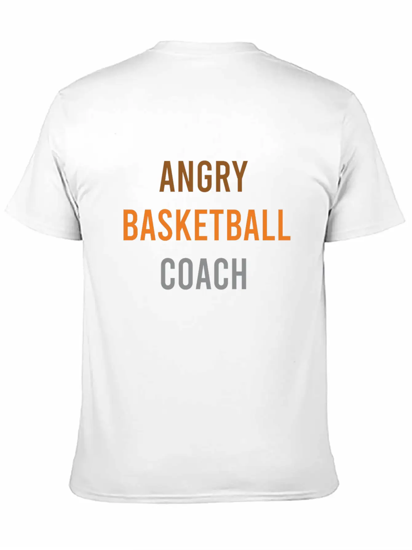 Angry Basketball Coach Timeless Short Sleeve Tee – Comfy And Minimalist Design
