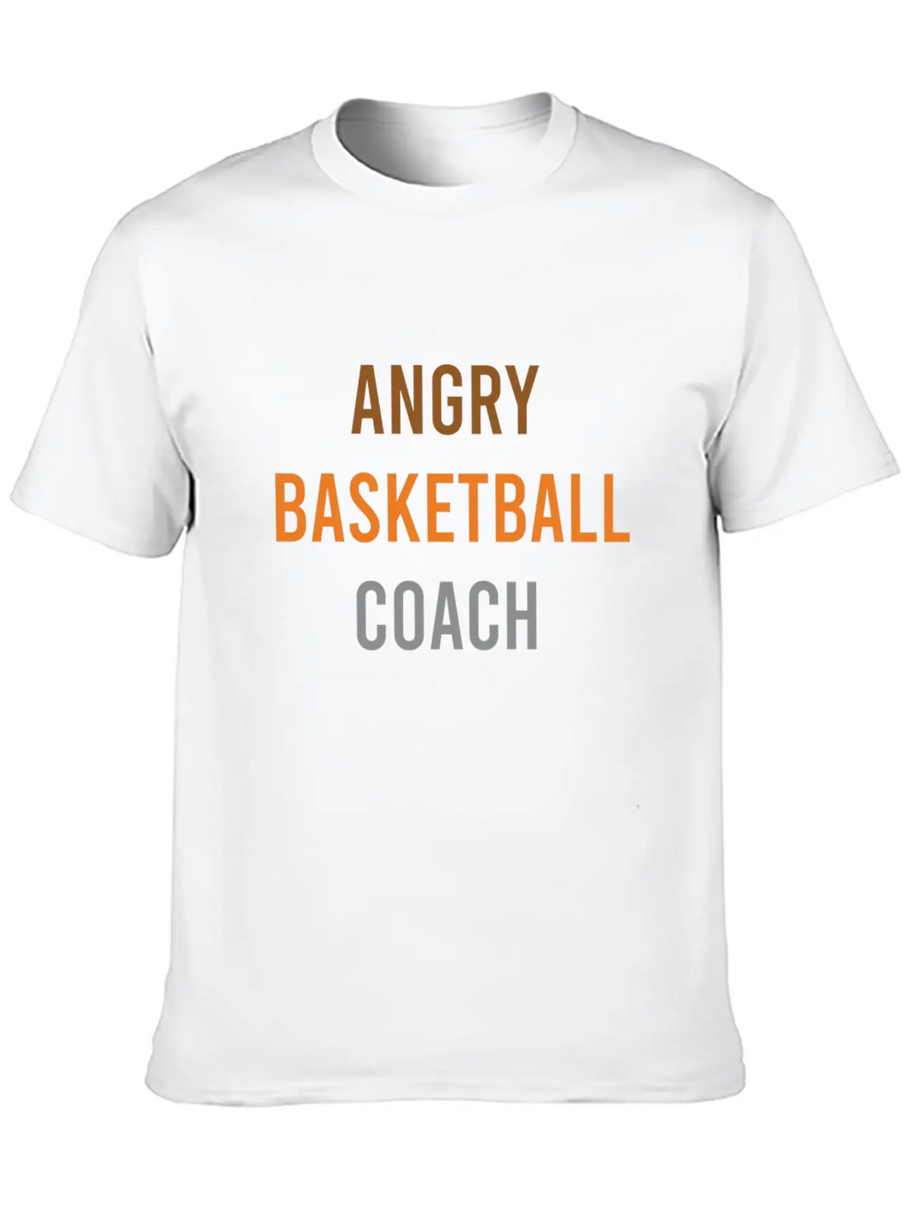 Angry Basketball Coach Timeless Short Sleeve Tee – Comfy And Minimalist Design