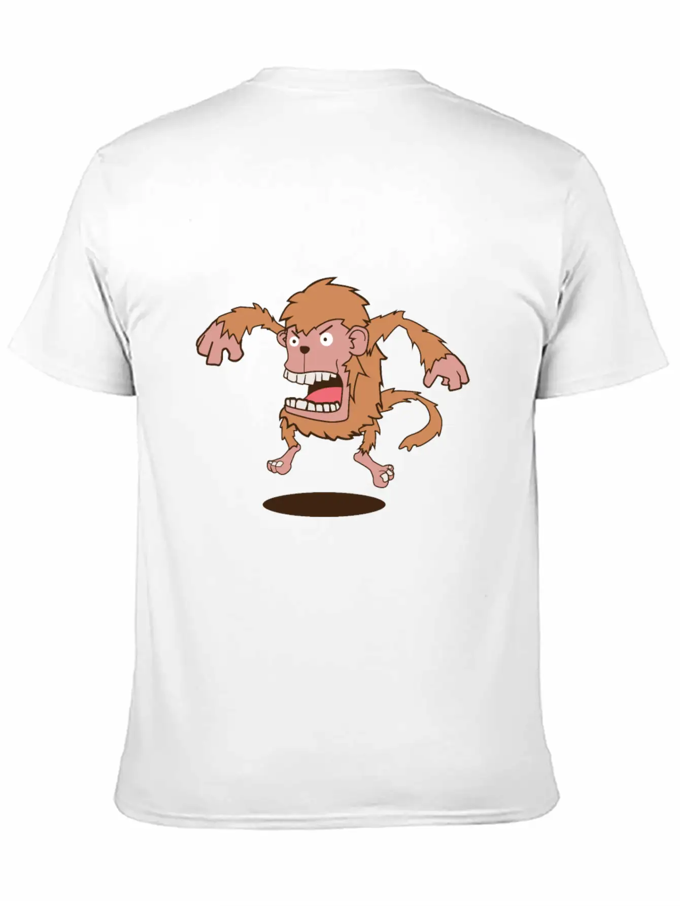 Angry Monkey T-Shirt & Gift Timeless Short Sleeve Tee – Comfy And Minimalist Design