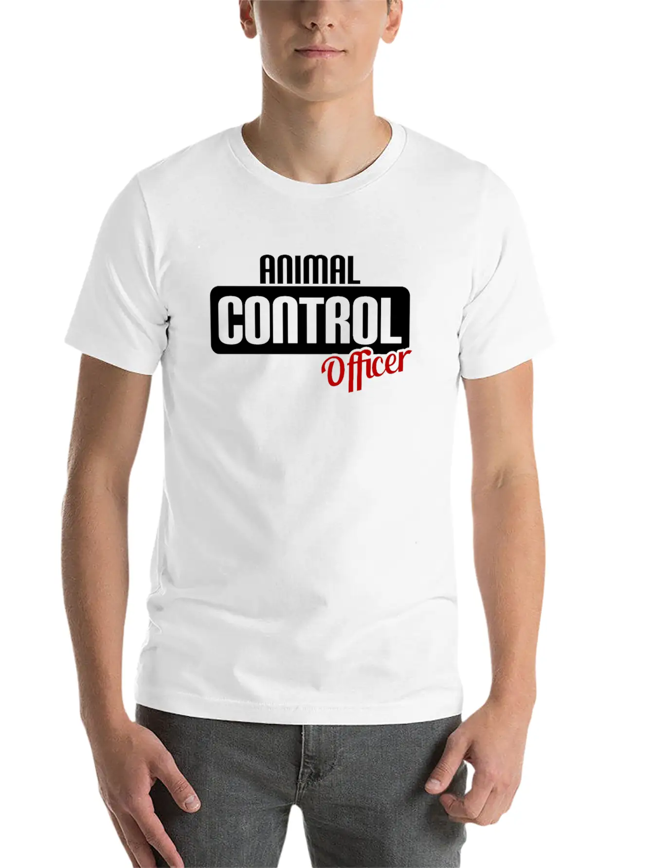 Animal Control Officer Public Safety Wildlife Simple Everyday Graphic Tee – Lightweight Summer Wear