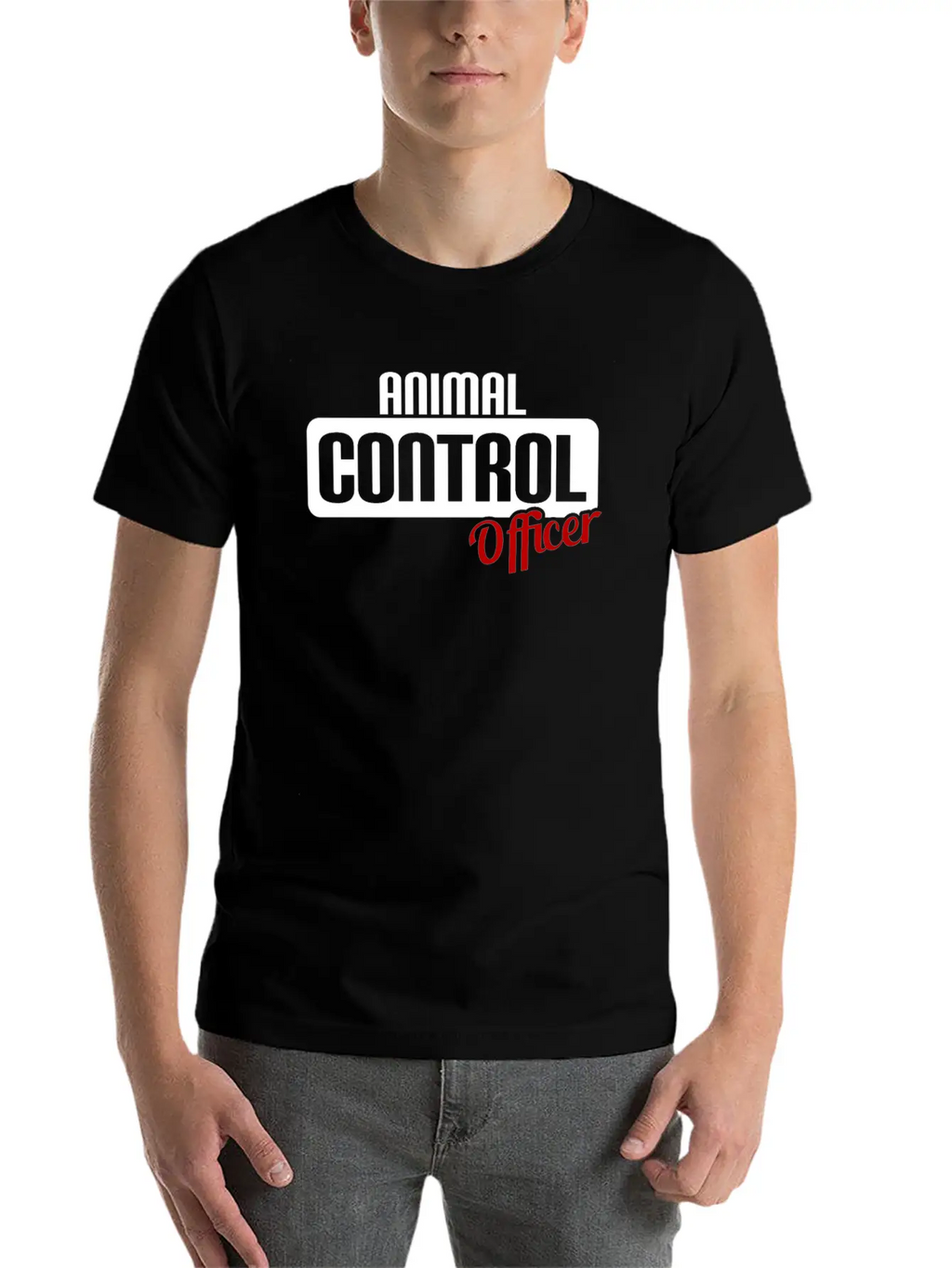 Animal Control Officer Public Safety Wildlife Simple Everyday Graphic Tee – Lightweight Summer Wear