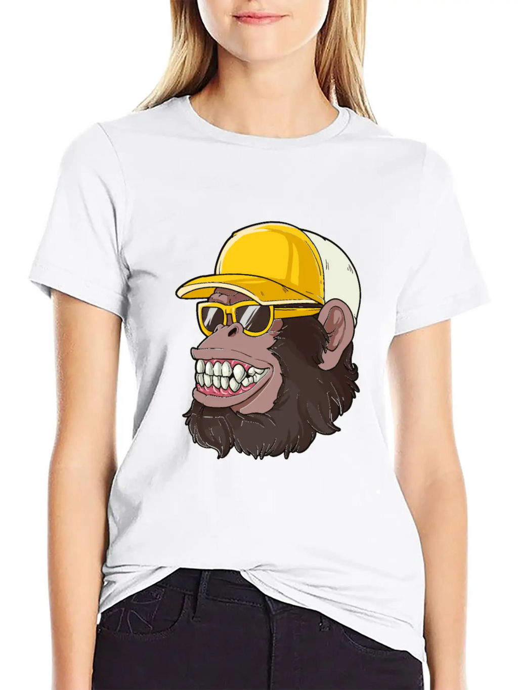 Animal Cool Ape Dude Timeless Short Sleeve Tee – Comfy And Minimalist Design