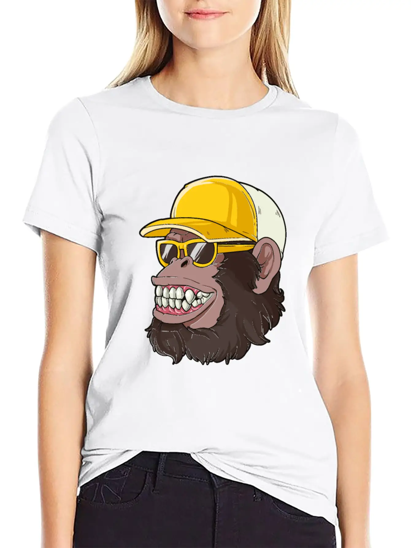 Animal Cool Ape Dude Timeless Short Sleeve Tee – Comfy And Minimalist Design