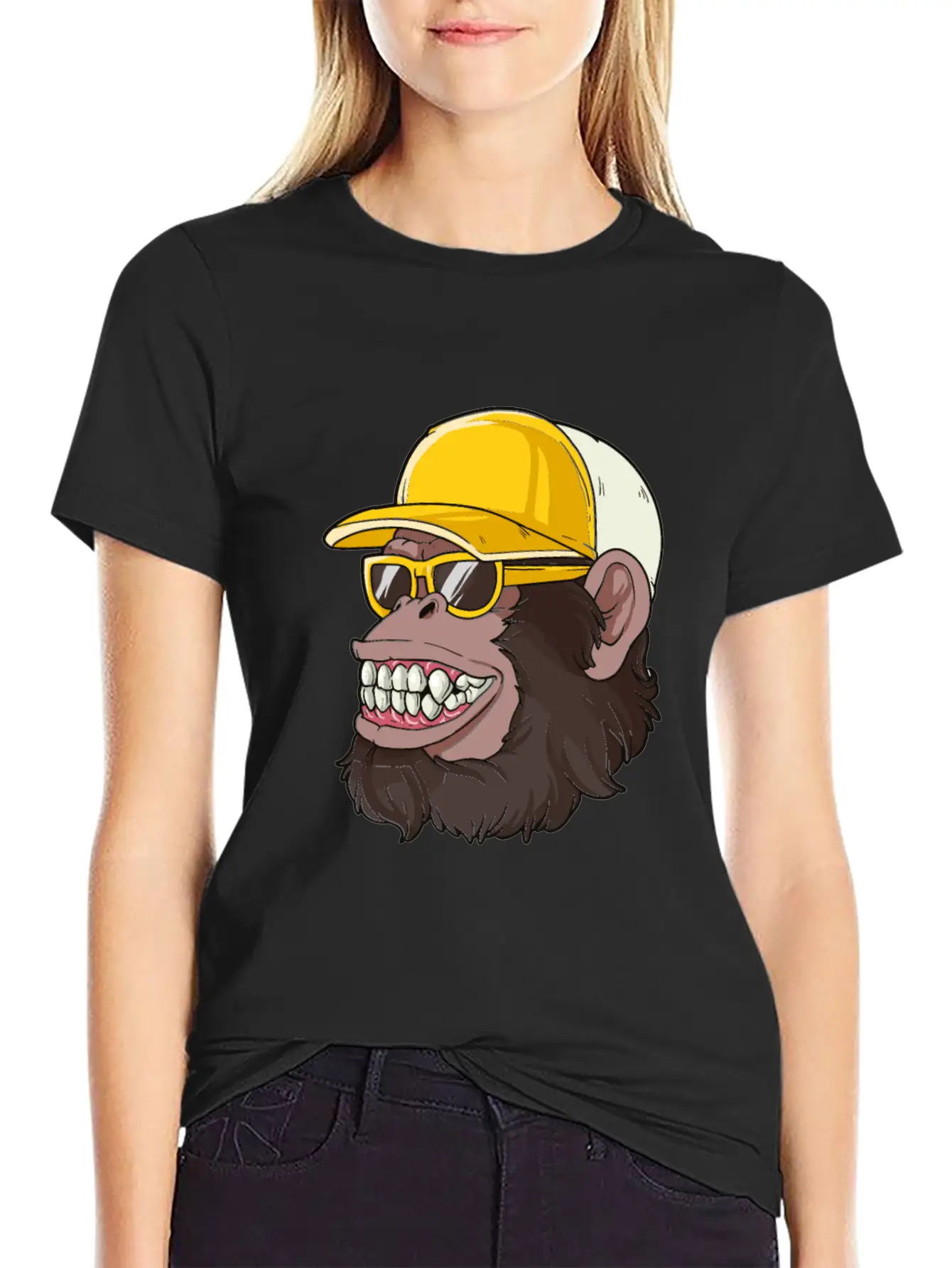 Animal Cool Ape Dude Timeless Short Sleeve Tee – Comfy And Minimalist Design