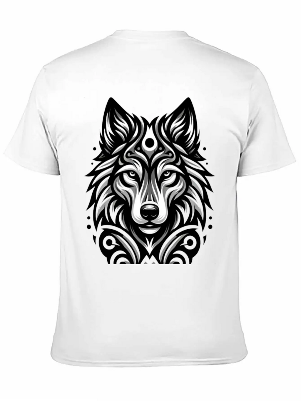 ANIMAL TOTEM - WOLF - 1 Classic Fit Graphic Tee For Daily Comfort – Unisex Cotton Shirt