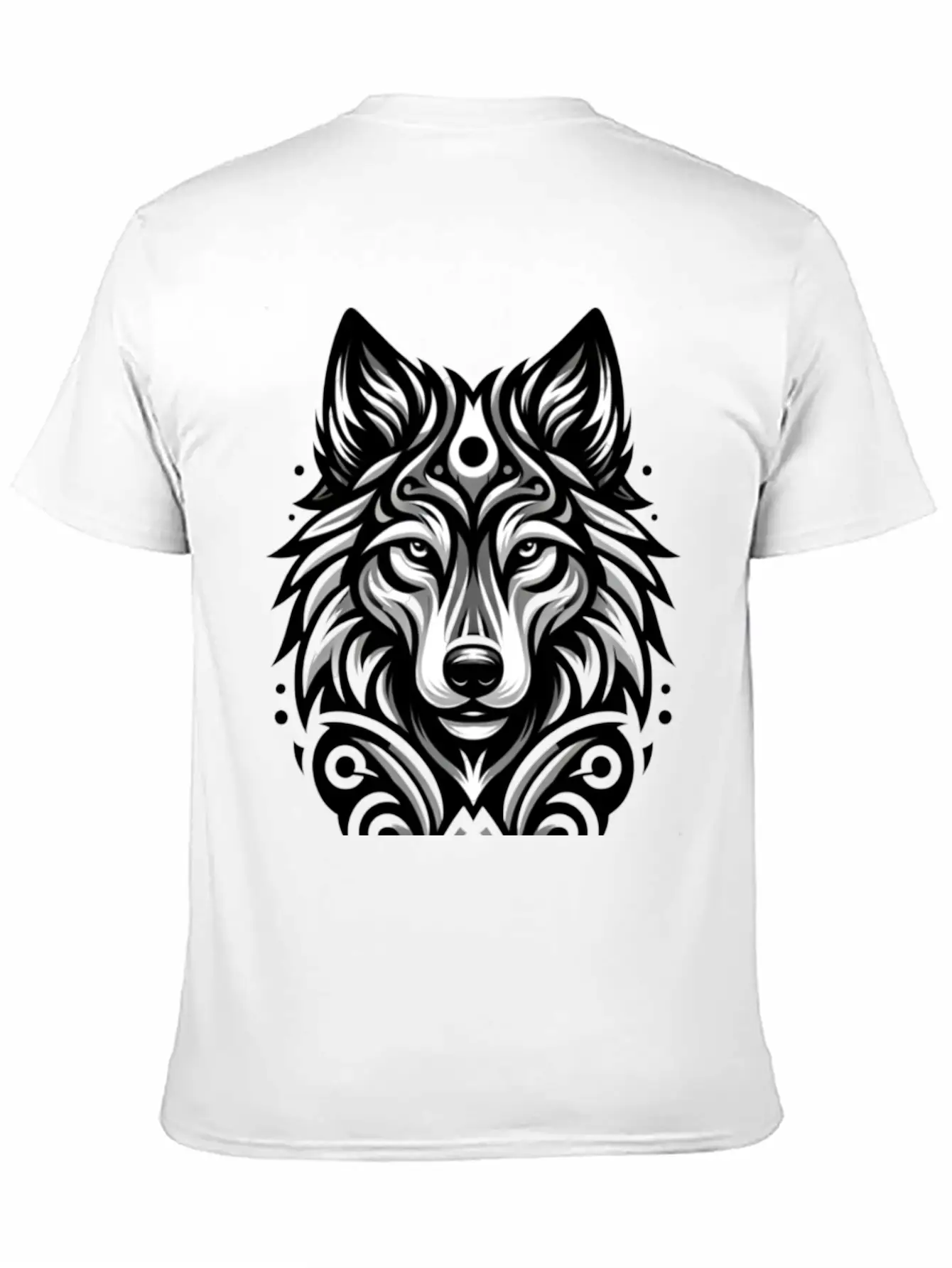 ANIMAL TOTEM - WOLF - 1 Classic Fit Graphic Tee For Daily Comfort – Unisex Cotton Shirt