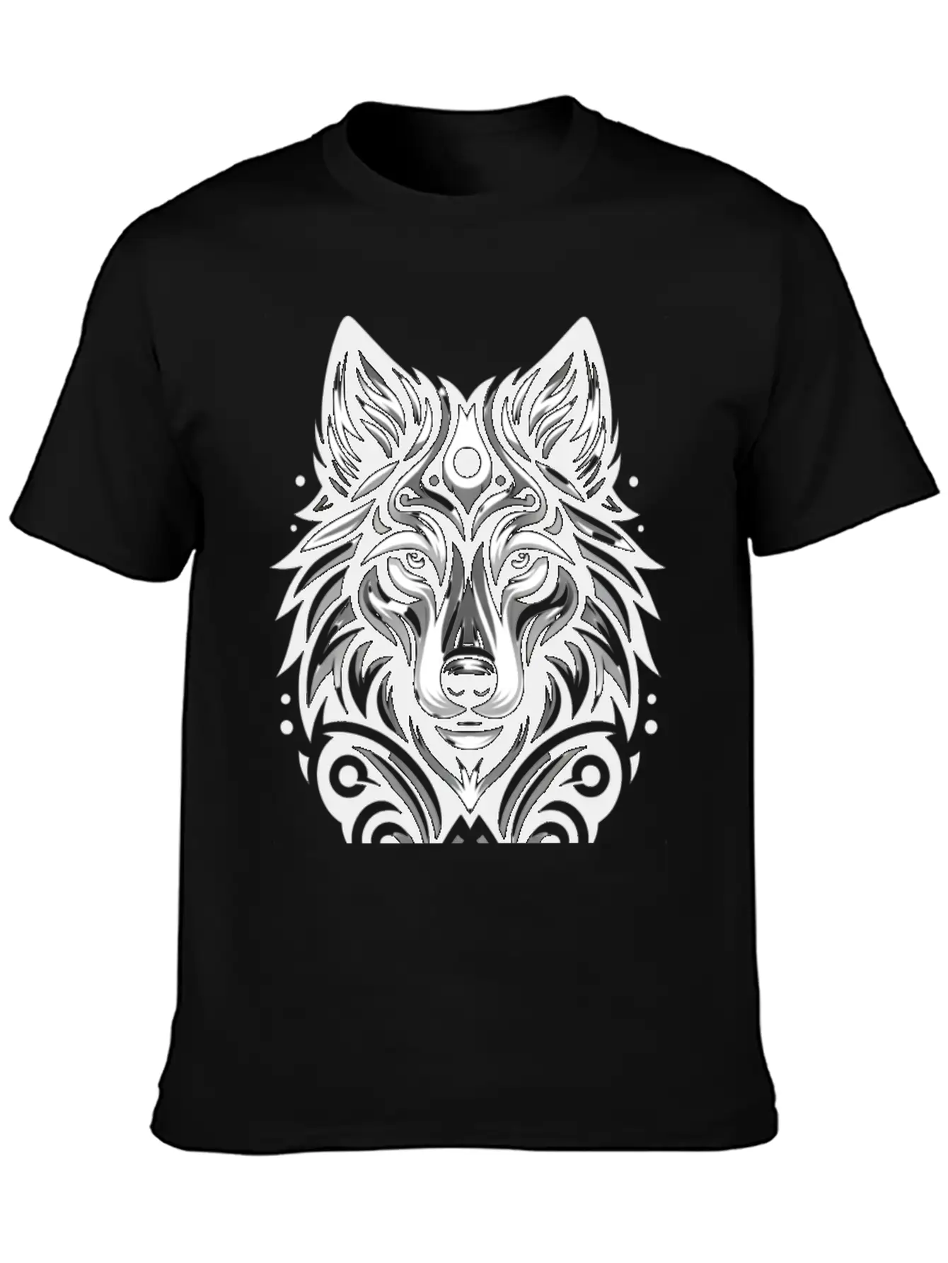 ANIMAL TOTEM - WOLF - 1 Classic Fit Graphic Tee For Daily Comfort – Unisex Cotton Shirt