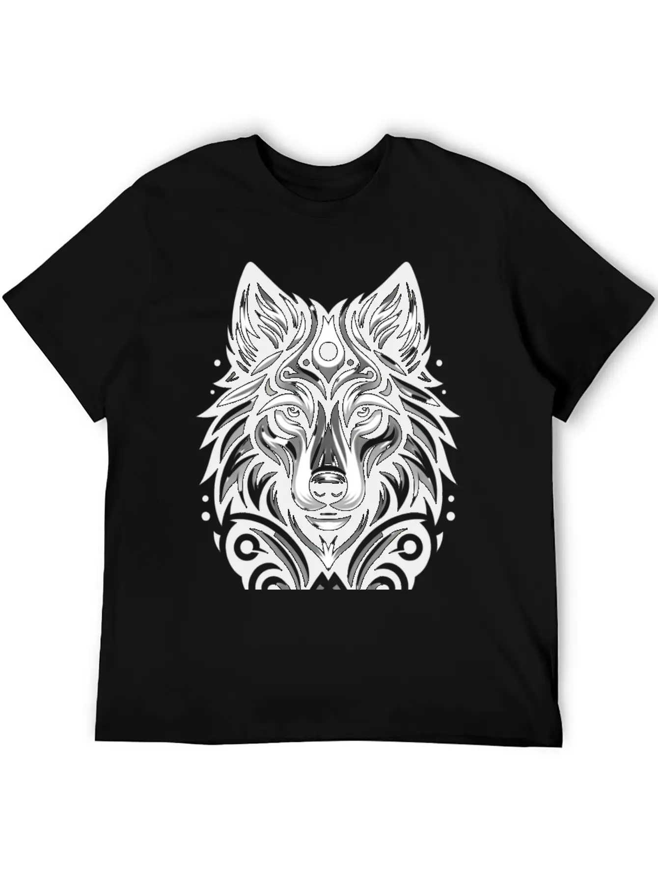ANIMAL TOTEM - WOLF - 1 Classic Fit Graphic Tee For Daily Comfort – Unisex Cotton Shirt