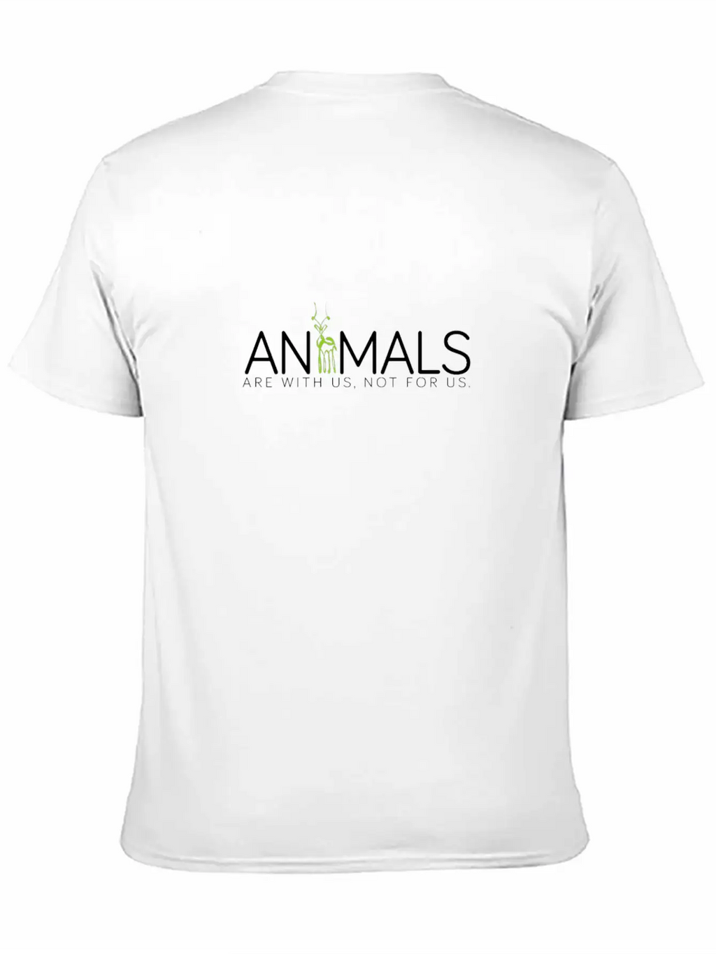 Animals Vegan Organic Save Planet Cruelty Veggie Stylish Everyday T-Shirt – Unisex Basic Cotton Tee
