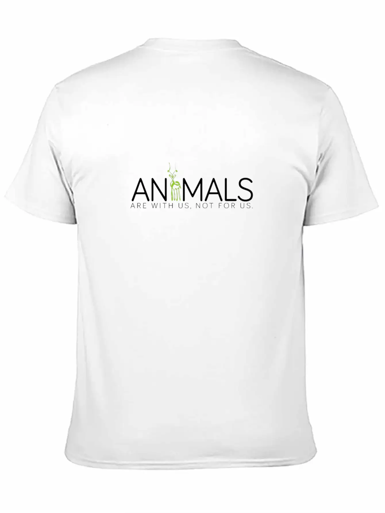 Animals Vegan Organic Save Planet Cruelty Veggie Stylish Everyday T-Shirt – Unisex Basic Cotton Tee