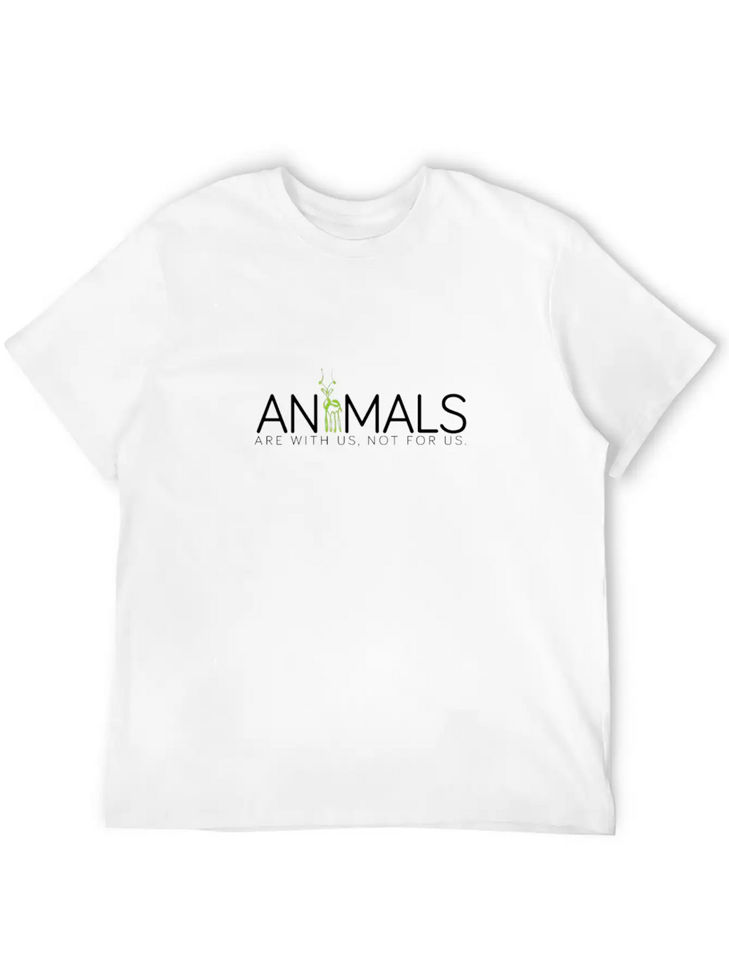 Animals Vegan Organic Save Planet Cruelty Veggie Stylish Everyday T-Shirt – Unisex Basic Cotton Tee