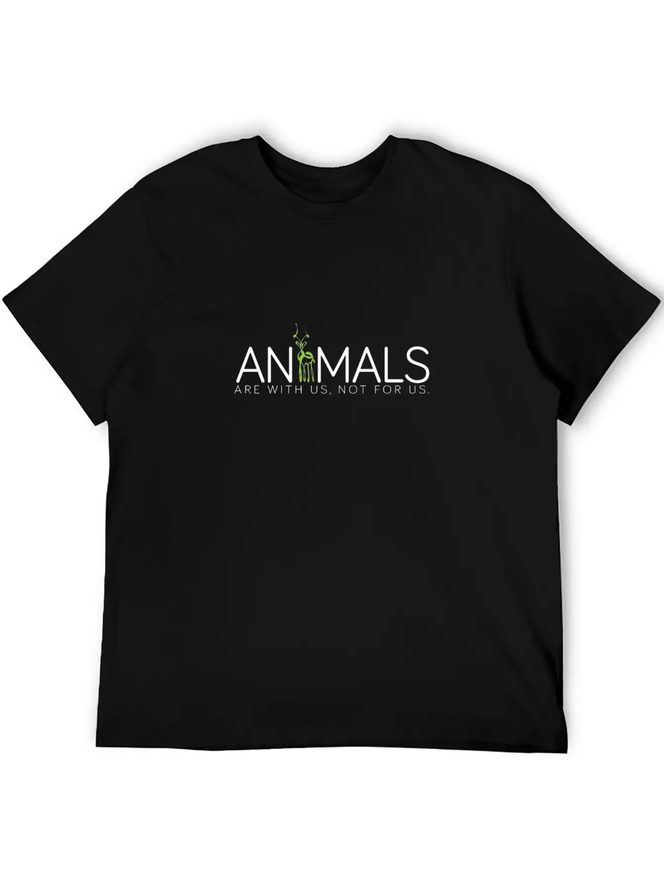 Animals Vegan Organic Save Planet Cruelty Veggie Stylish Everyday T-Shirt – Unisex Basic Cotton Tee