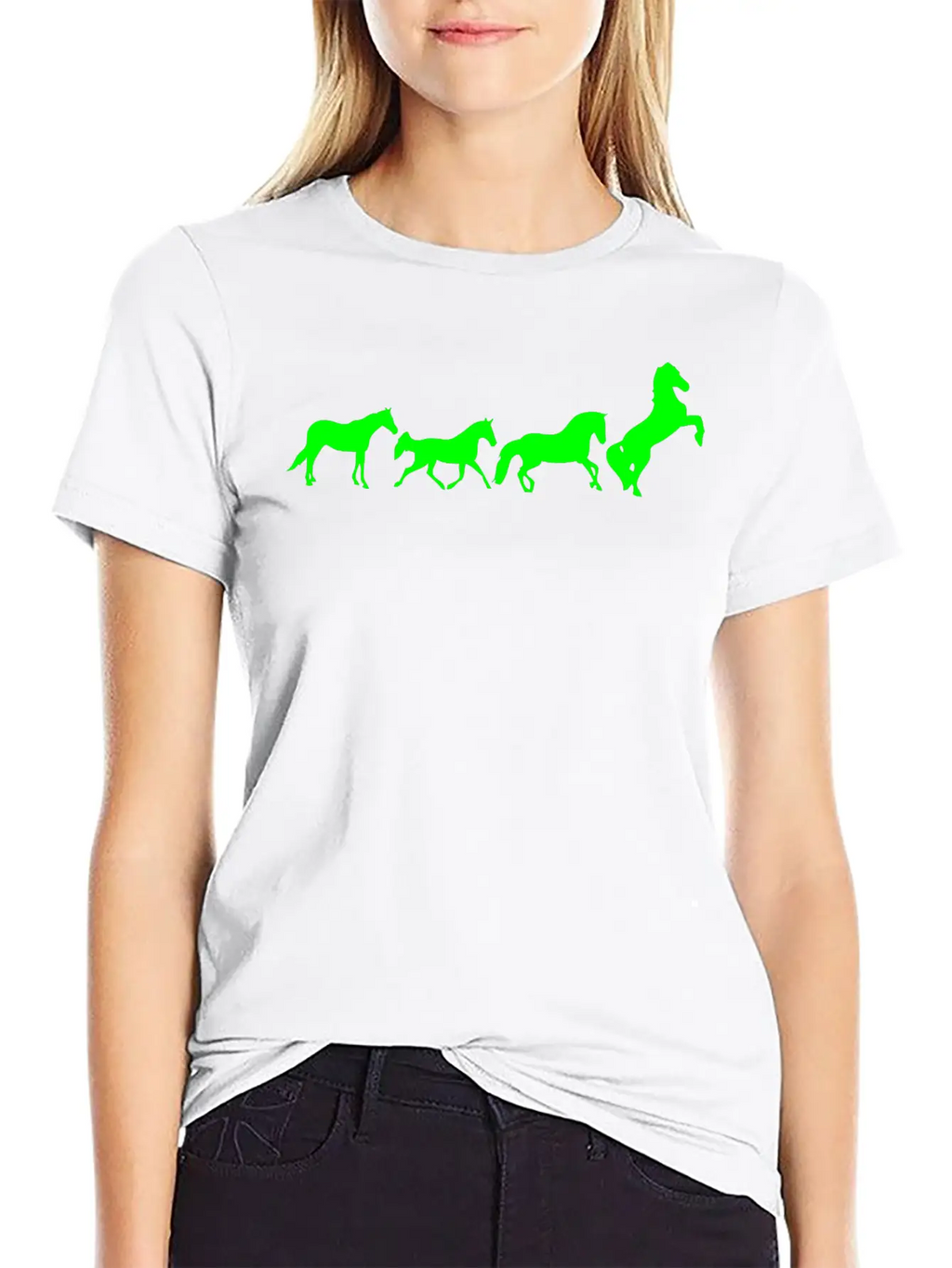 Animated Horse 2 Basic Graphic T-Shirt – Daily Comfort In Soft Cotton