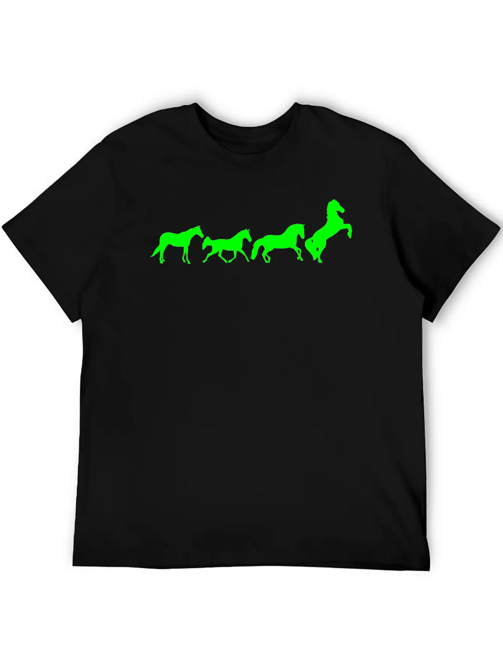 Animated Horse 2 Basic Graphic T-Shirt – Daily Comfort In Soft Cotton