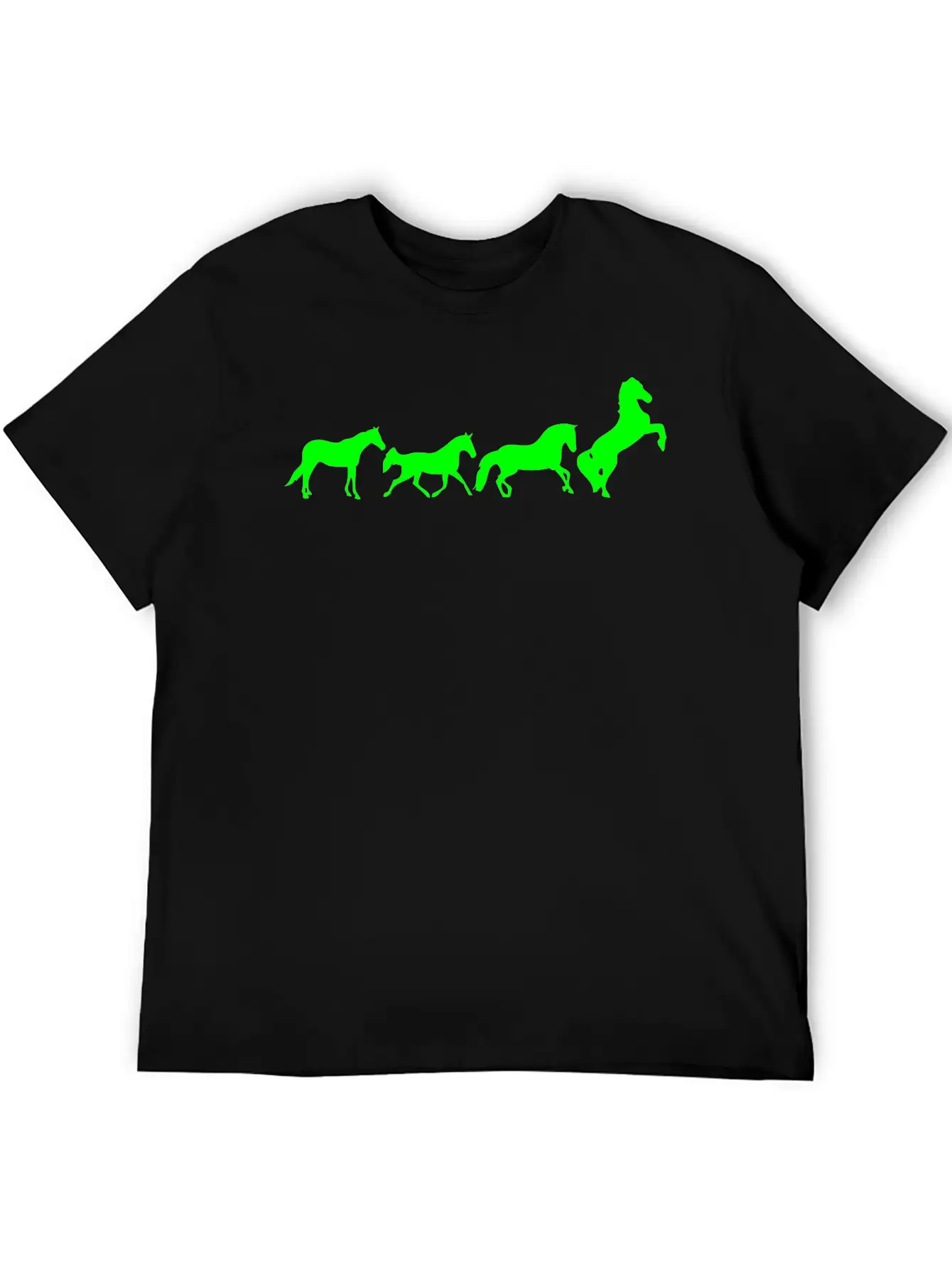 Animated Horse 2 Basic Graphic T-Shirt – Daily Comfort In Soft Cotton
