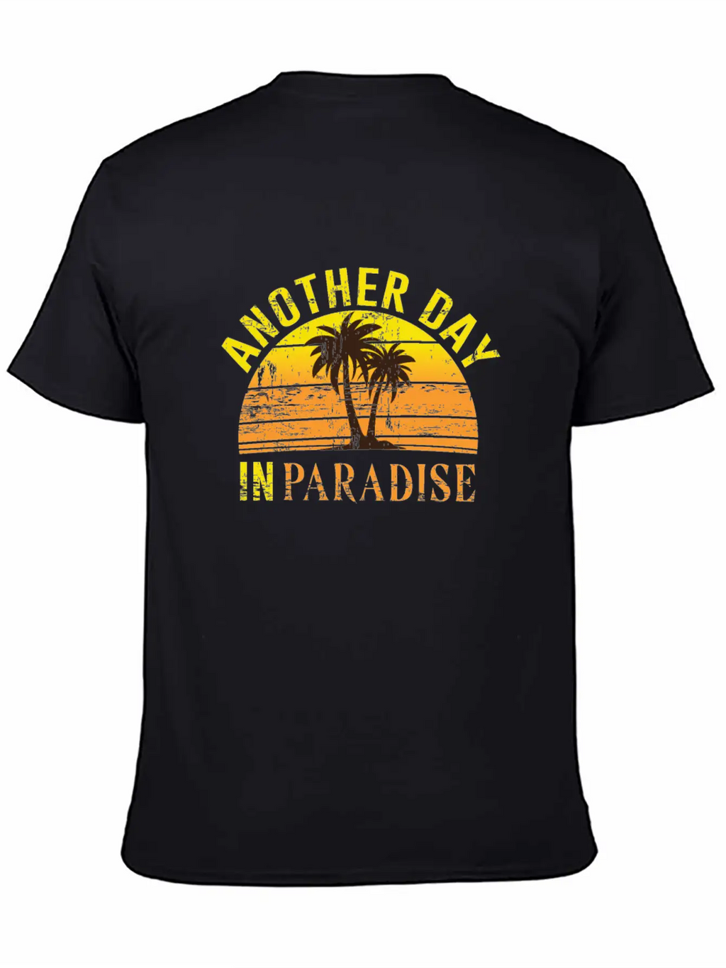 Another Day In Paradise Peaceful Beach Classic Fit Graphic Tee For Daily Comfort – Unisex Cotton Shirt
