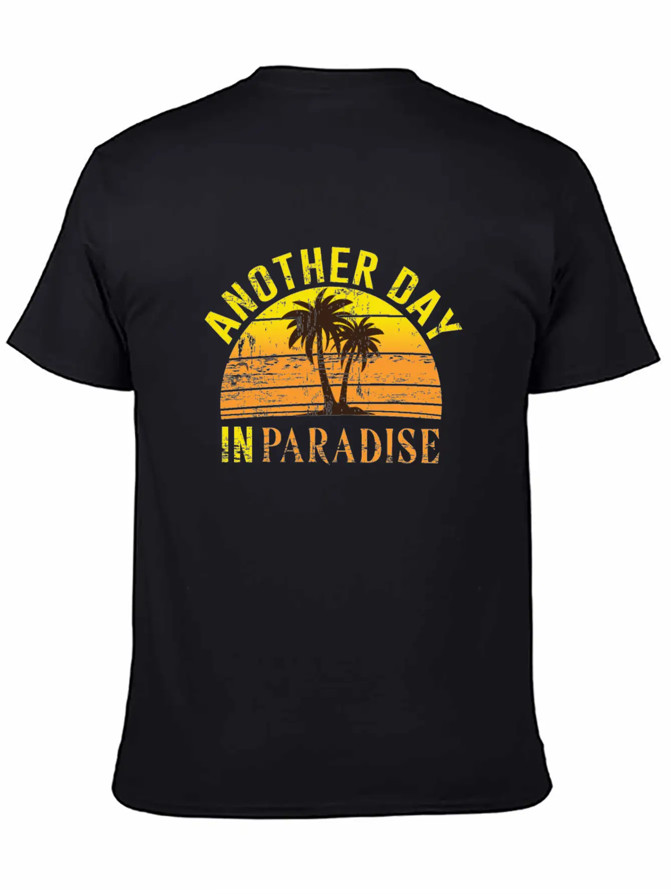 Another Day In Paradise Peaceful Beach Classic Fit Graphic Tee For Daily Comfort – Unisex Cotton Shirt
