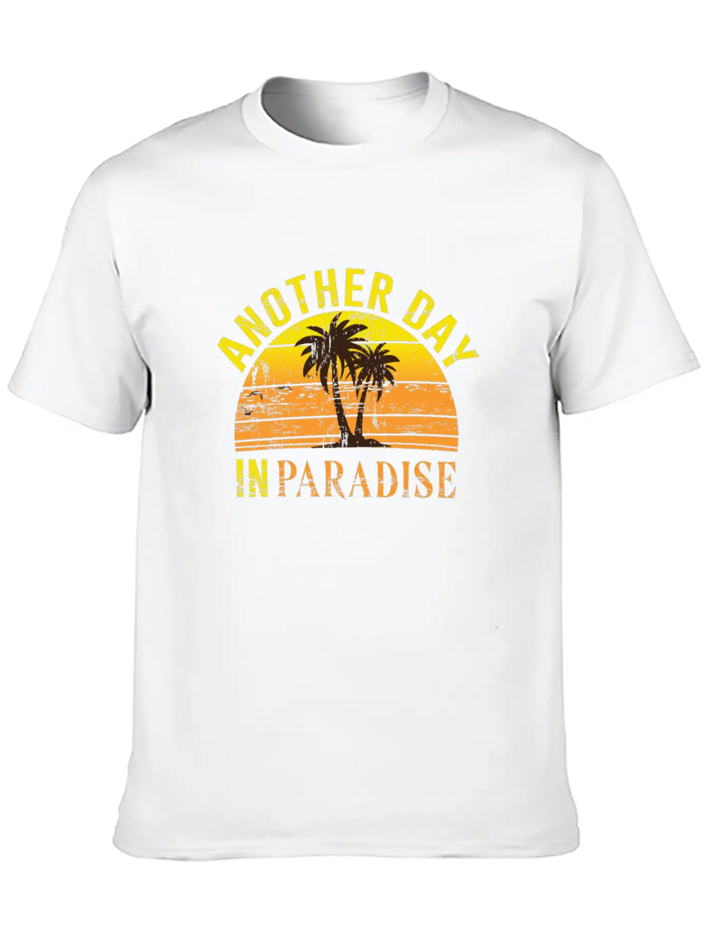 Another Day In Paradise Peaceful Beach Classic Fit Graphic Tee For Daily Comfort – Unisex Cotton Shirt
