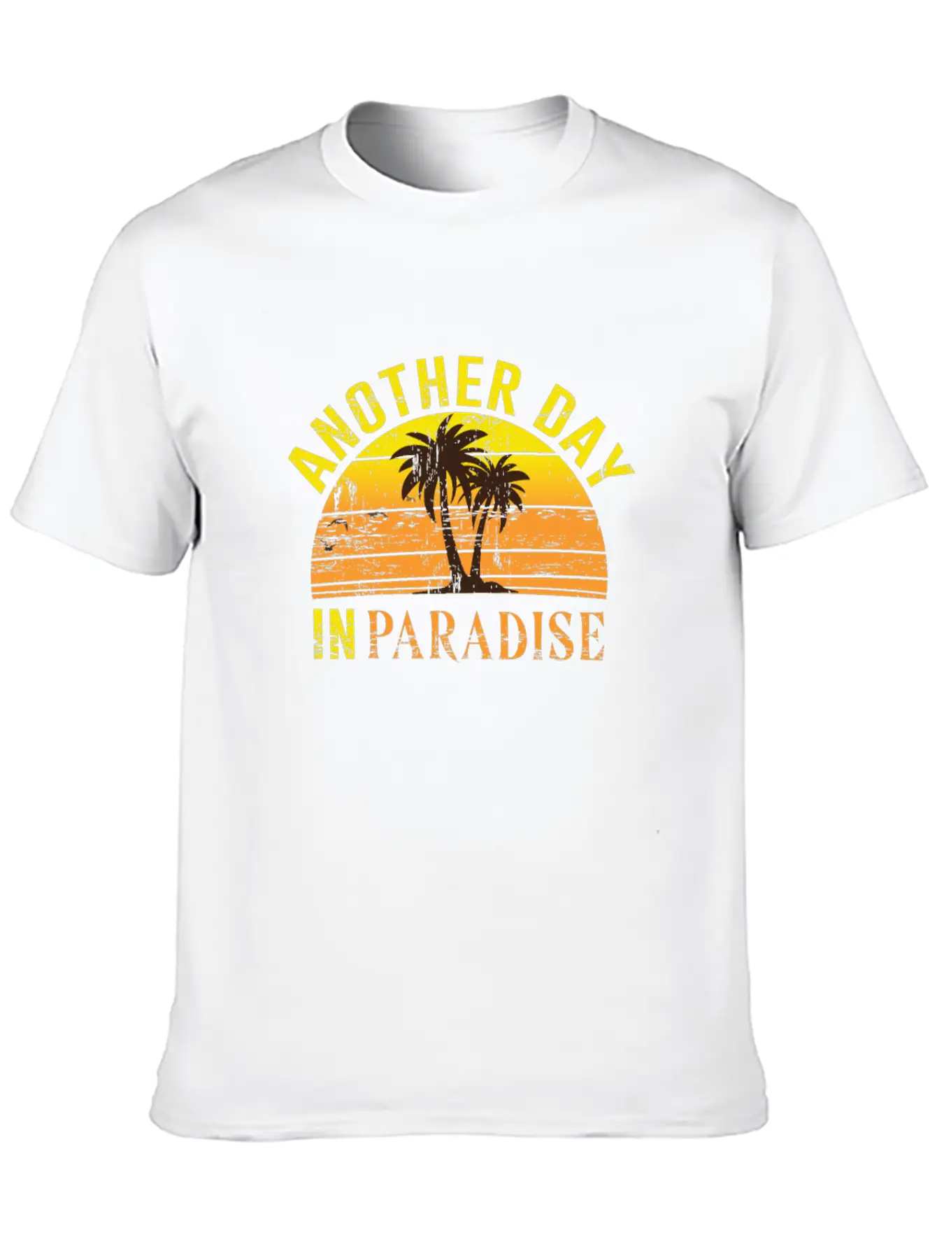 Another Day In Paradise Peaceful Beach Classic Fit Graphic Tee For Daily Comfort – Unisex Cotton Shirt