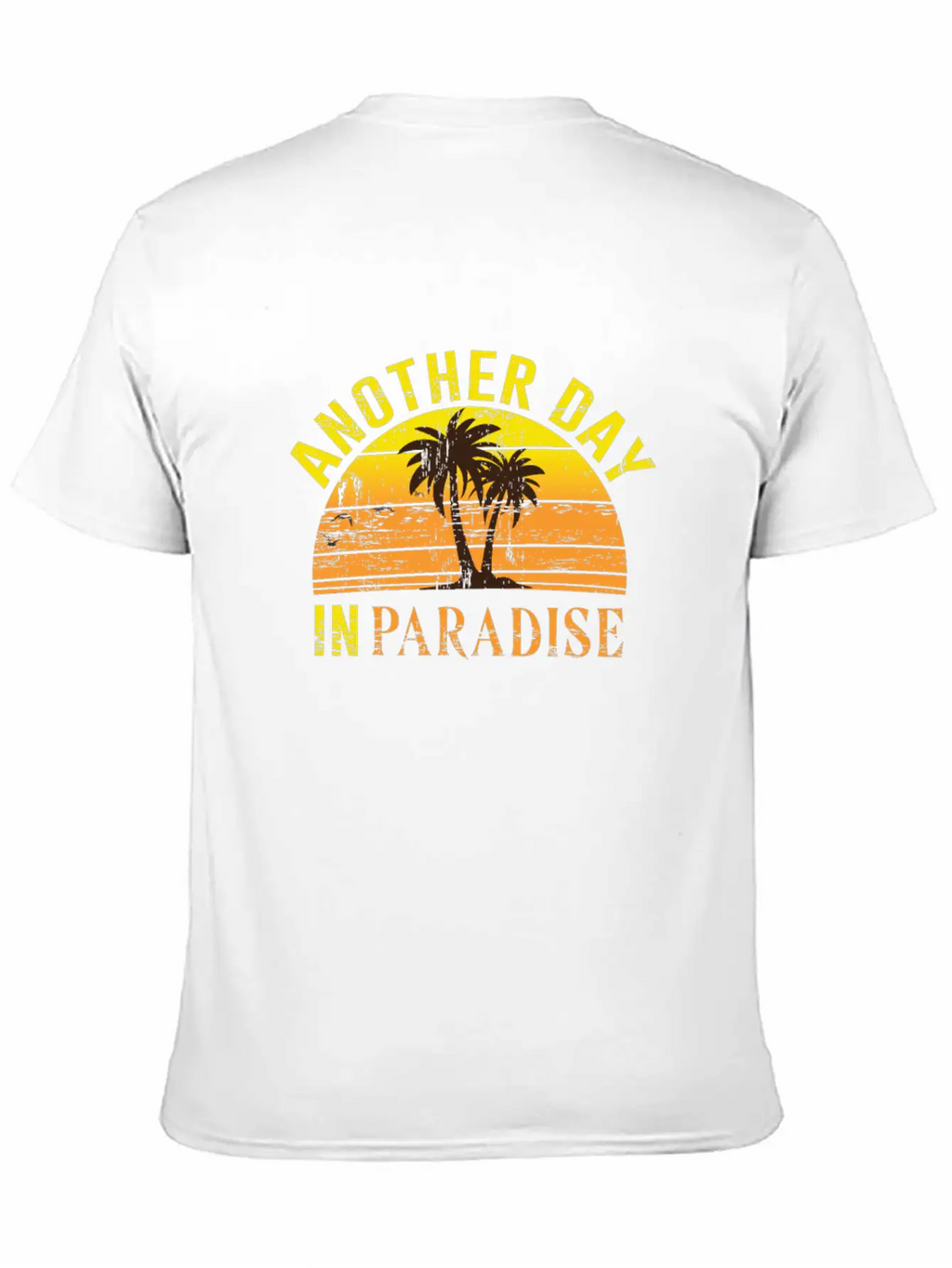 Another Day In Paradise Peaceful Beach Classic Fit Graphic Tee For Daily Comfort – Unisex Cotton Shirt